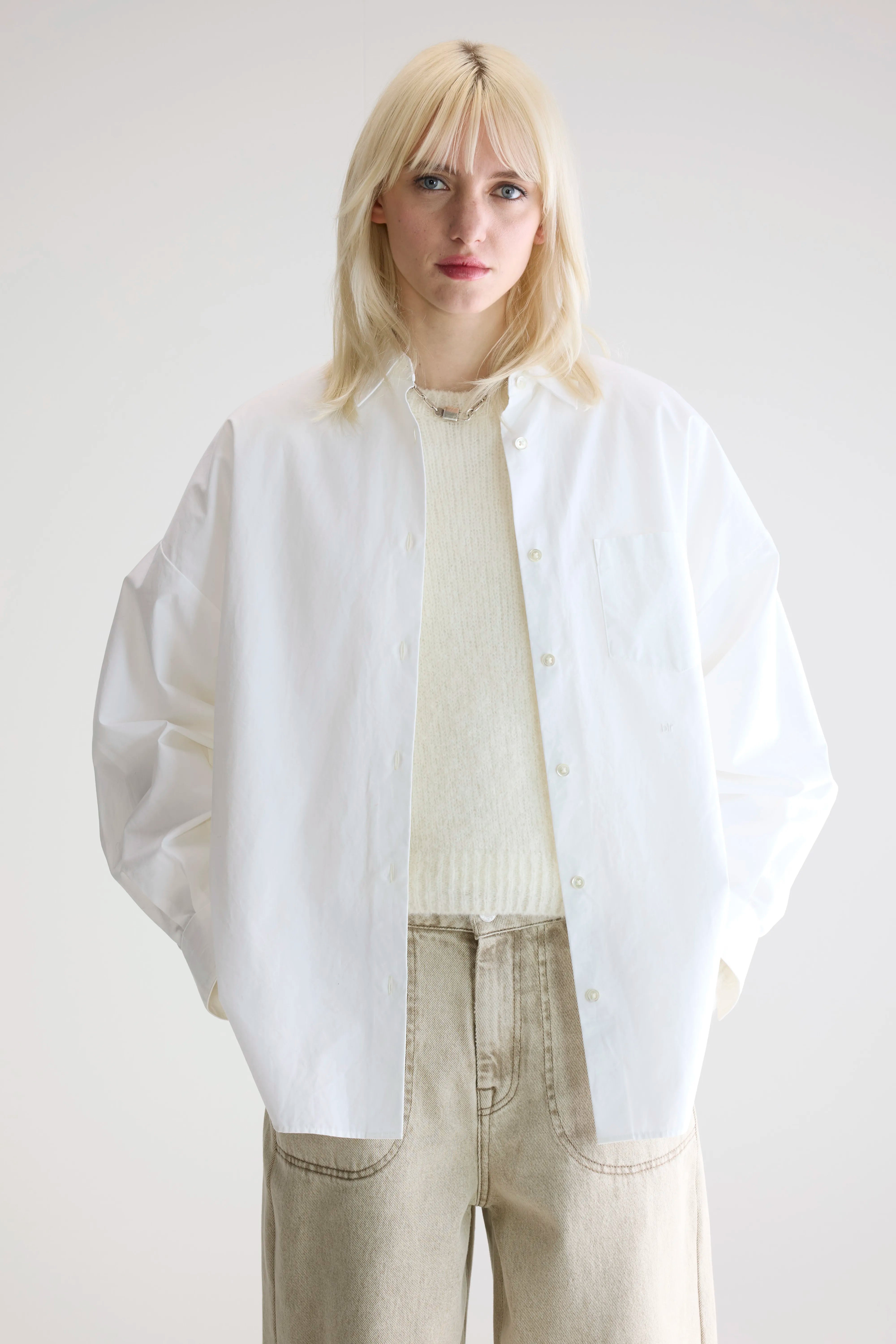 Giorgia Popeline Hemd - White Voor Dames | Bellerose