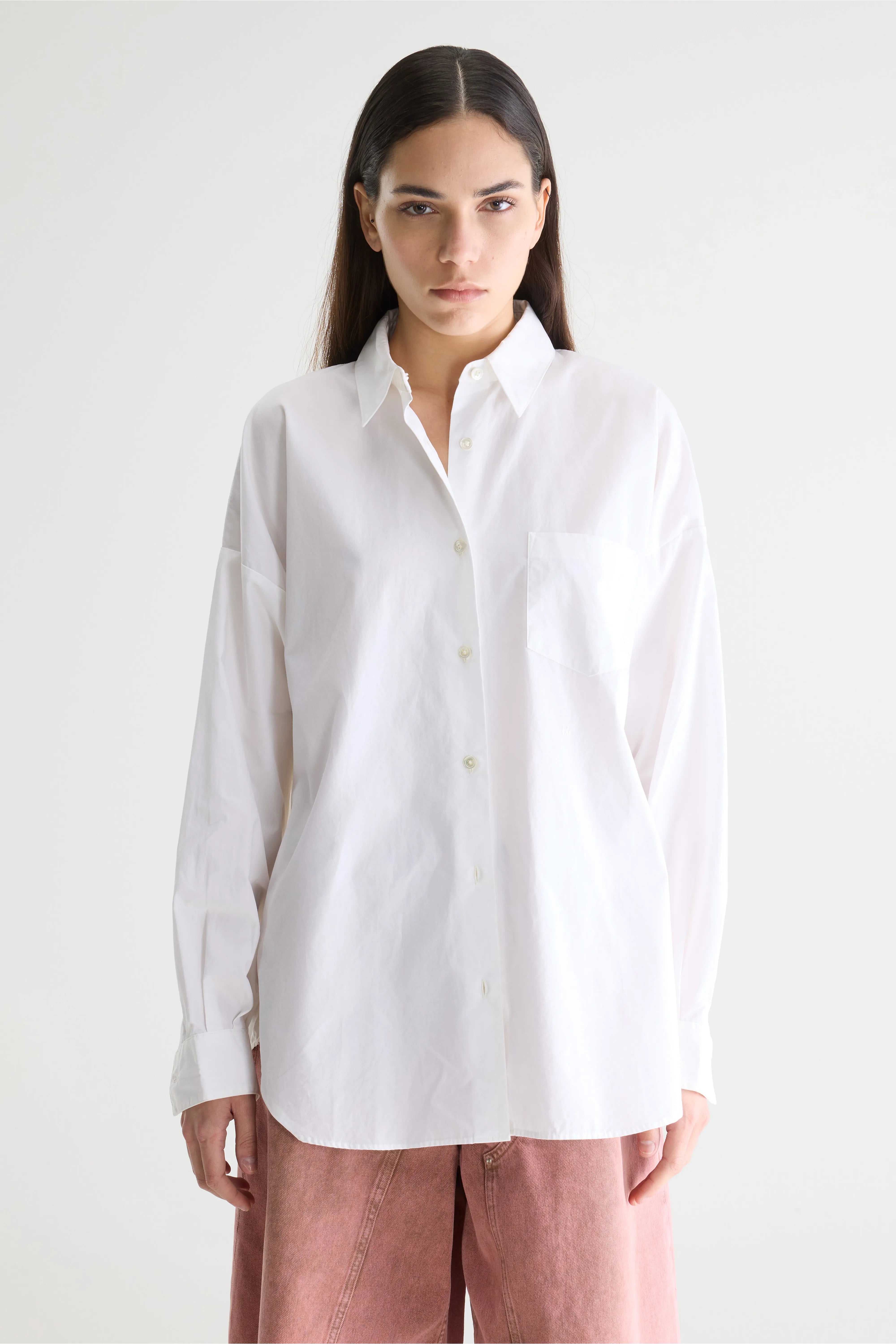 Giorgia Popeline Overhemd - White Voor Dames | Bellerose