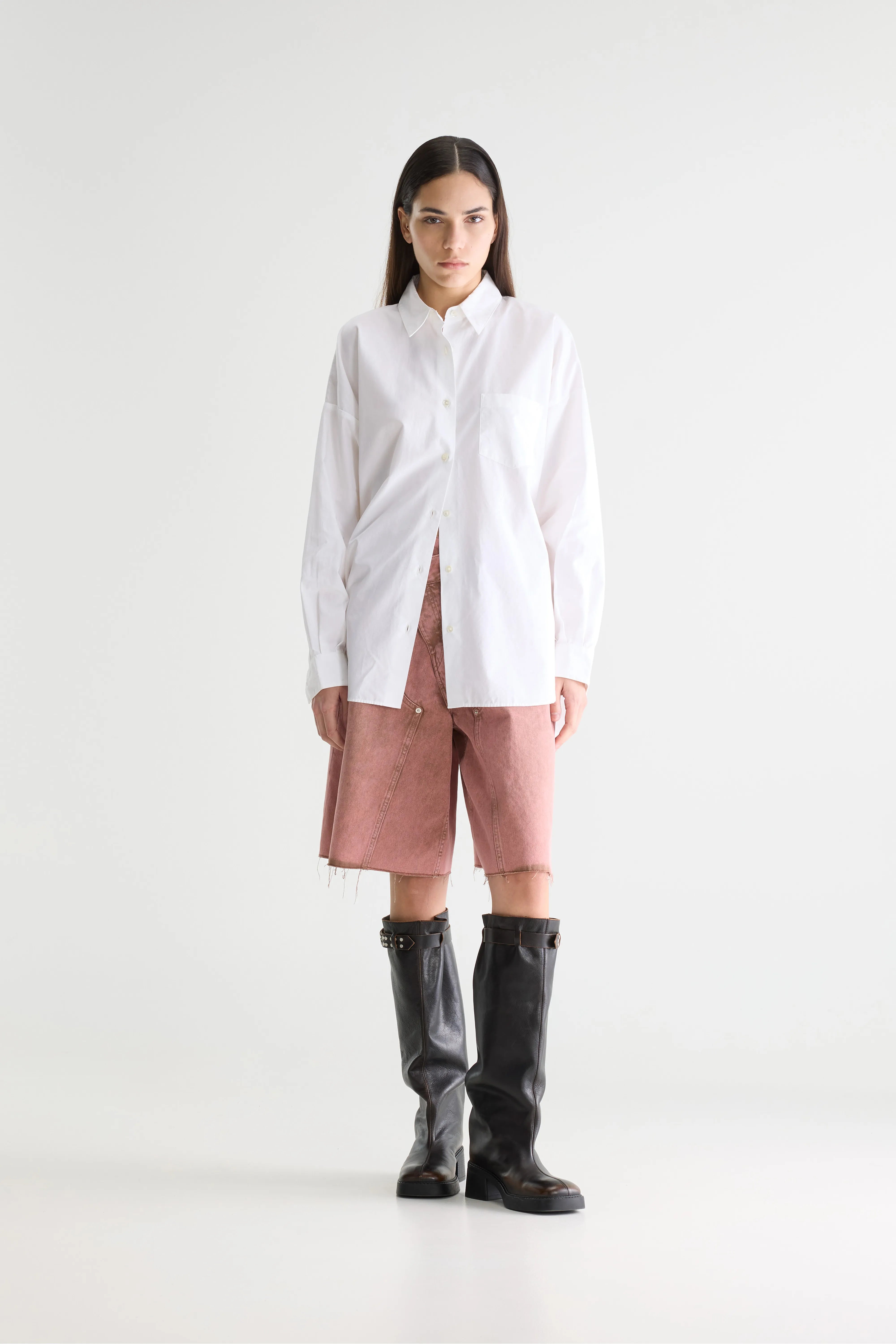 Giorgia Popeline Overhemd - White Voor Dames | Bellerose