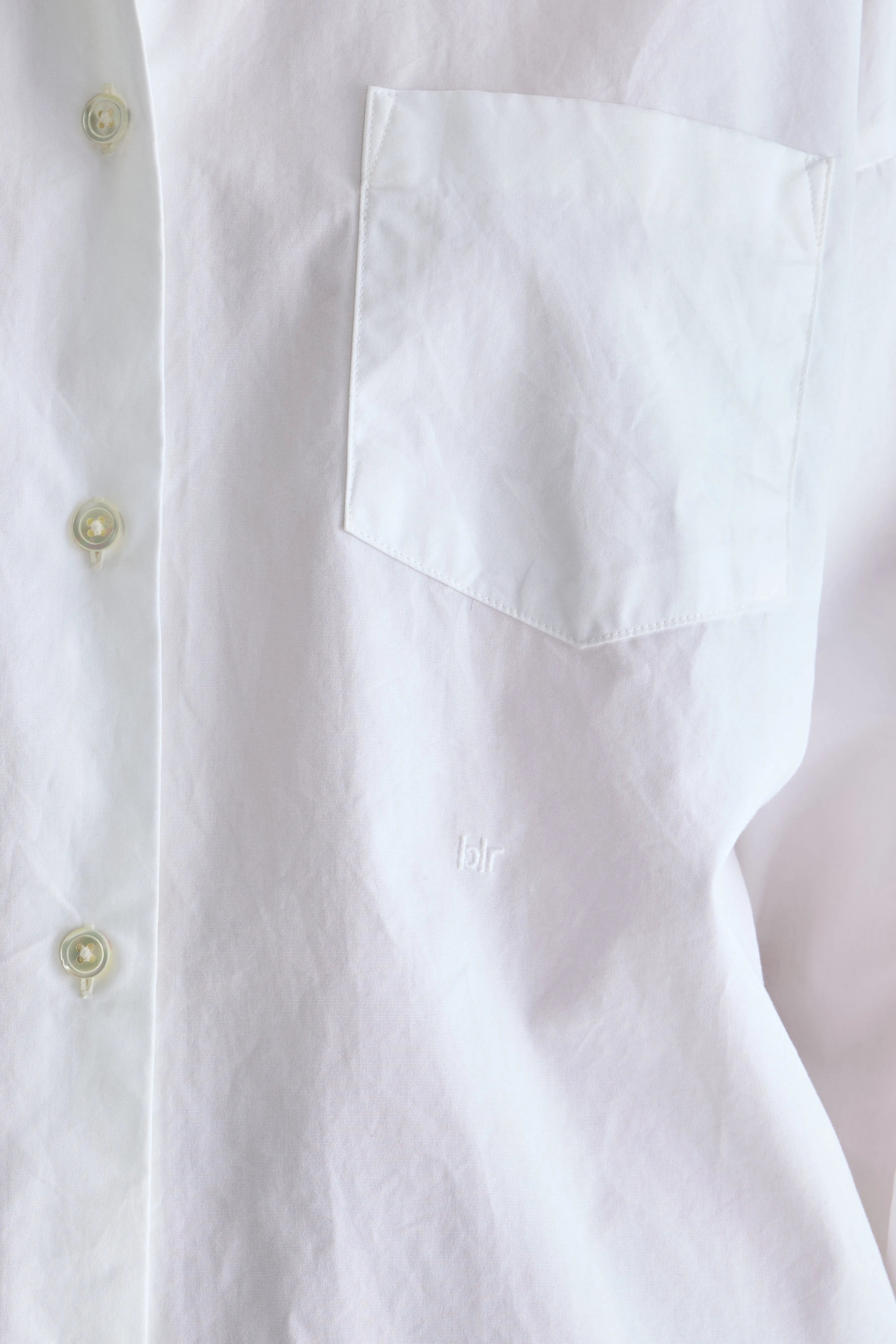 Giorgia white poplin shirt (252 / W / WHITE)