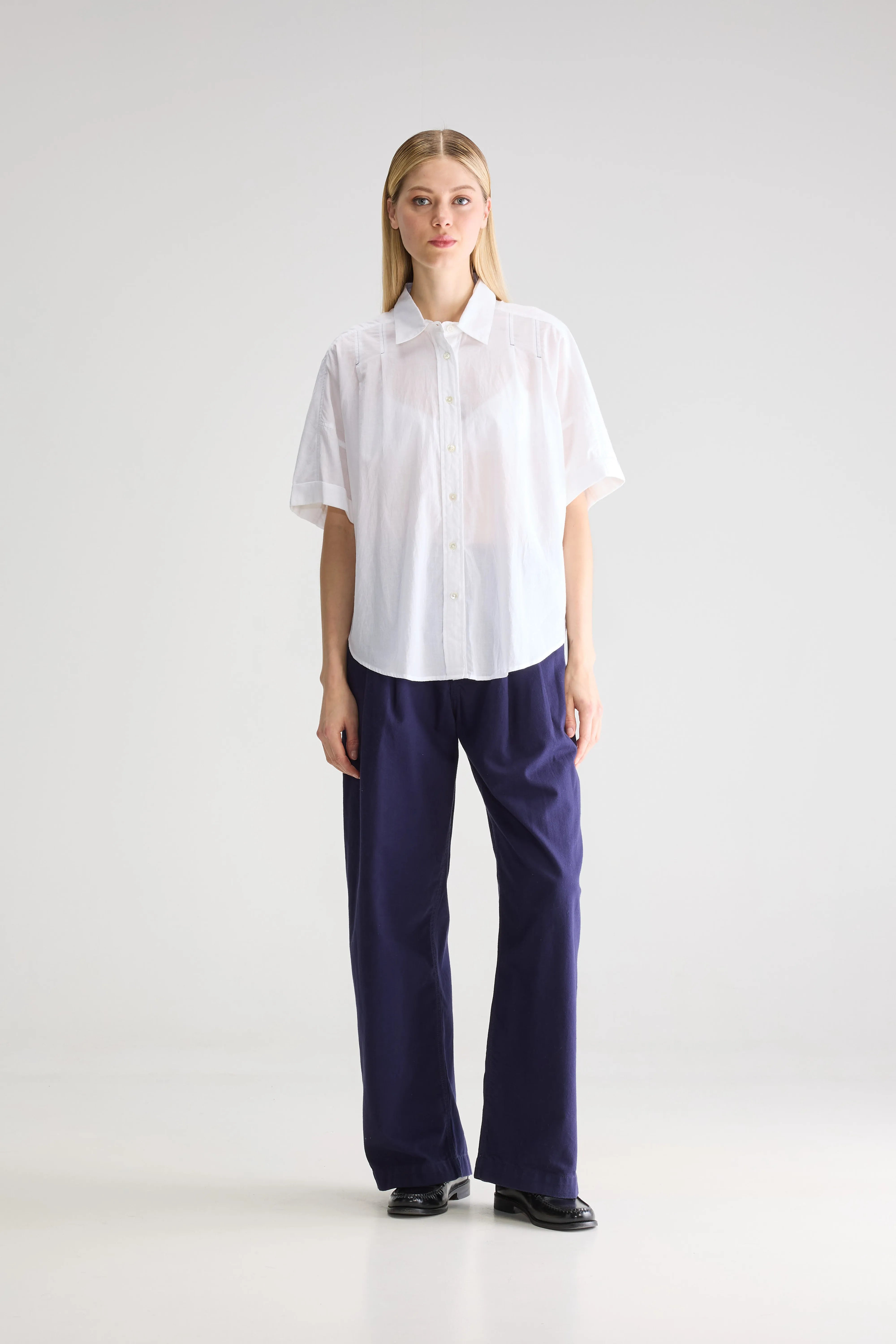 Chemise À Manches Courtes Kerala - White Pour Femme | Bellerose