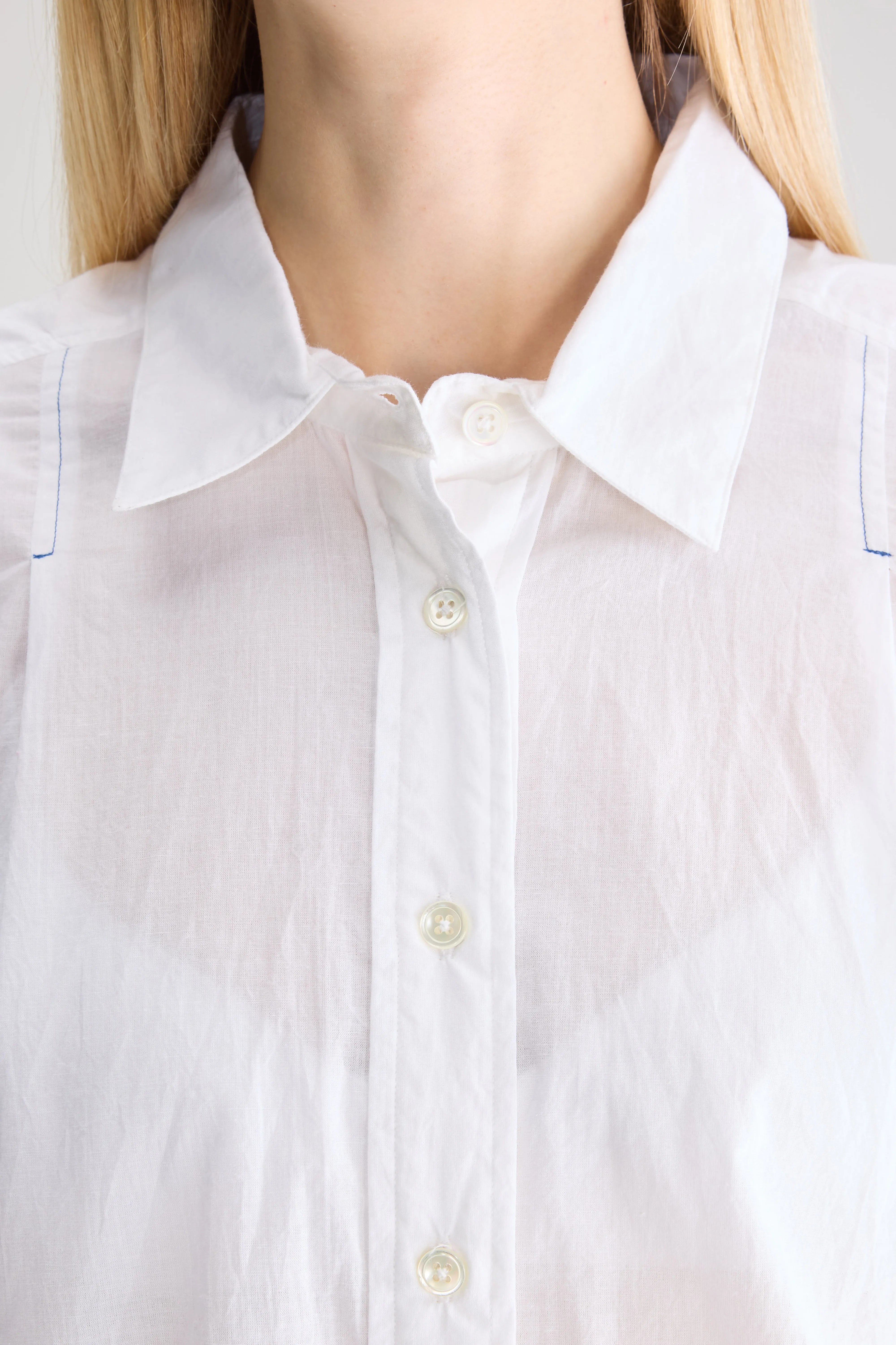 Chemise À Manches Courtes Kerala - White Pour Femme | Bellerose