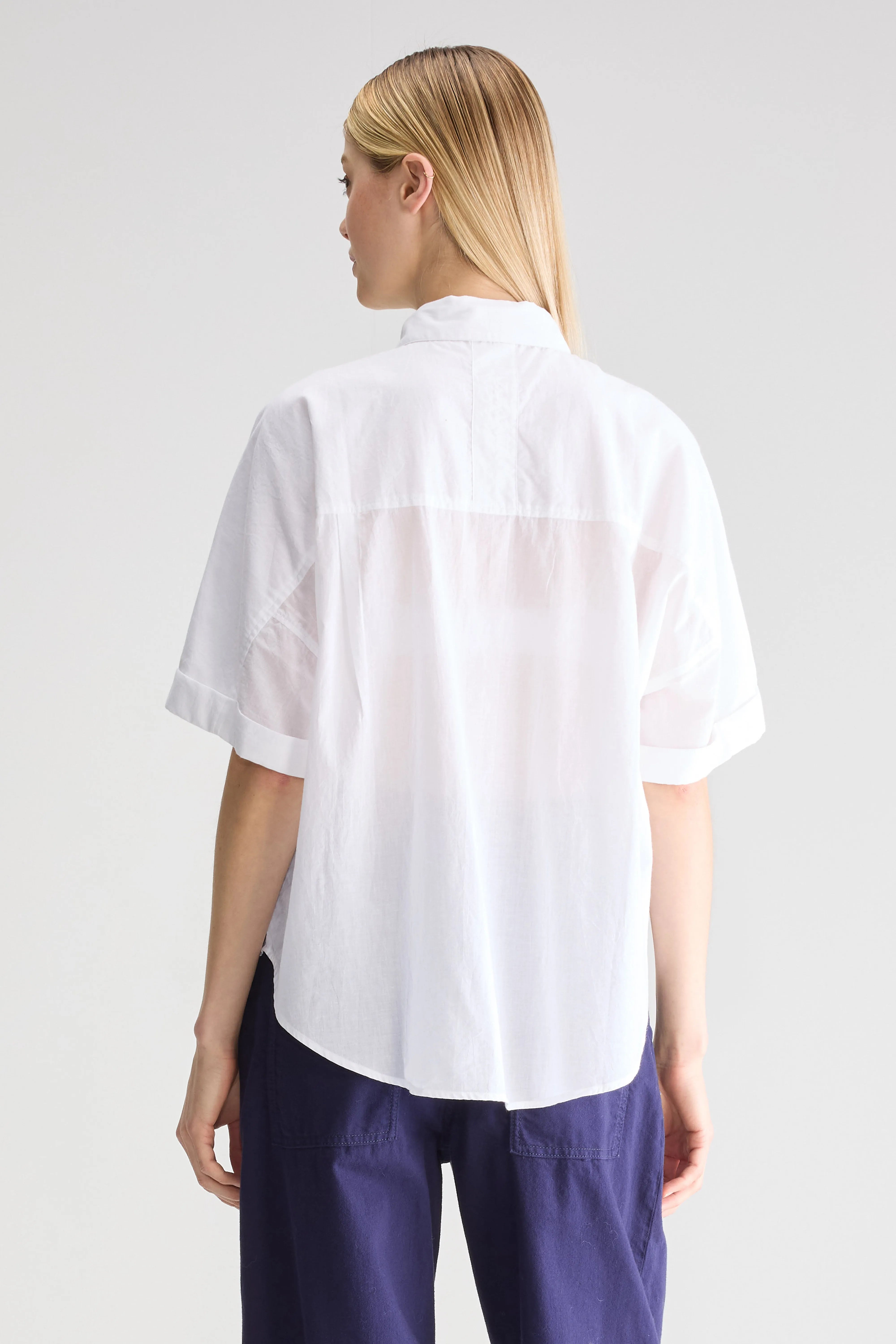 Chemise À Manches Courtes Kerala - White Pour Femme | Bellerose