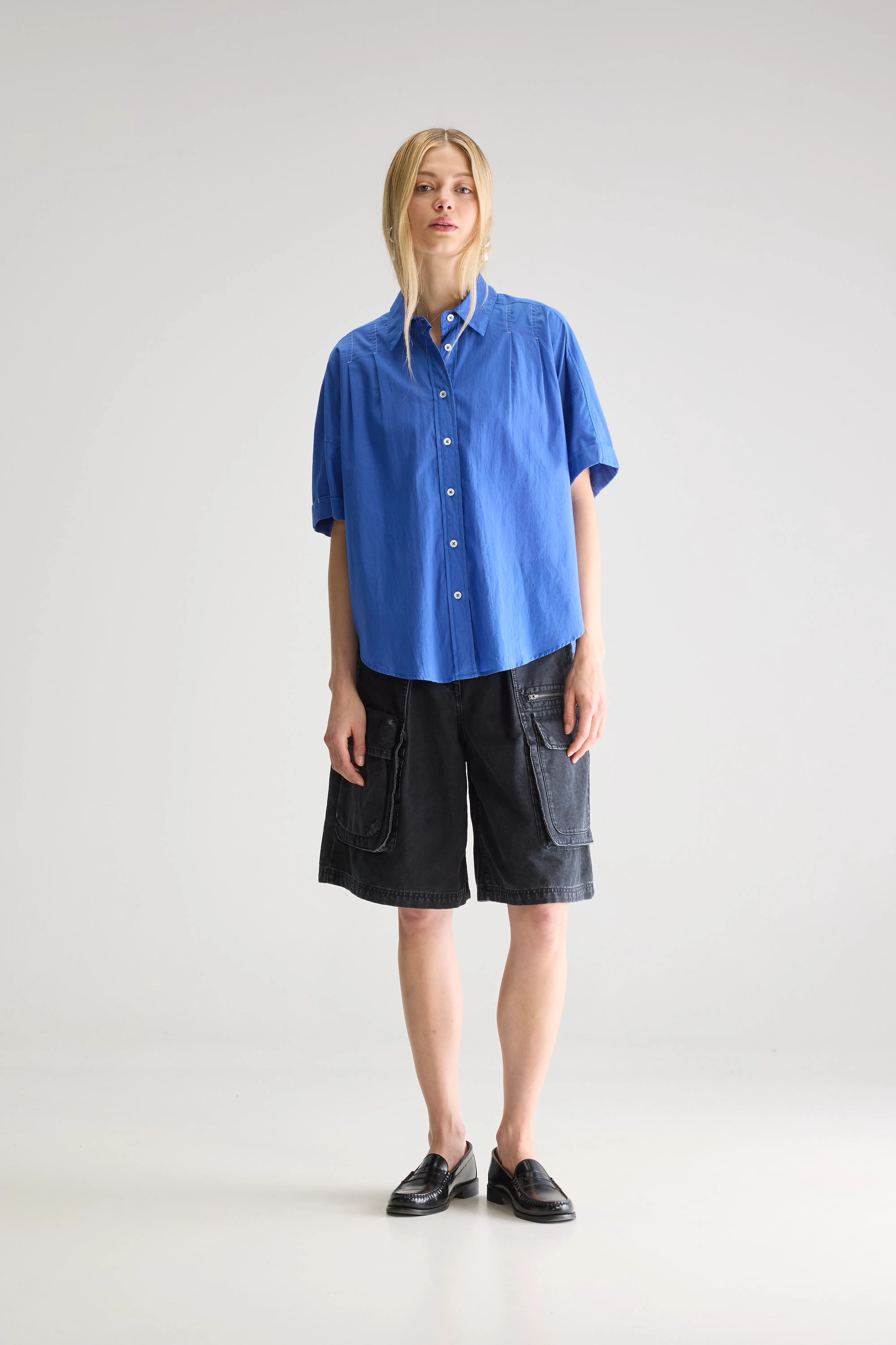 Chemise À Manches Courtes Kerala - Iris bloom Pour Femme | Bellerose