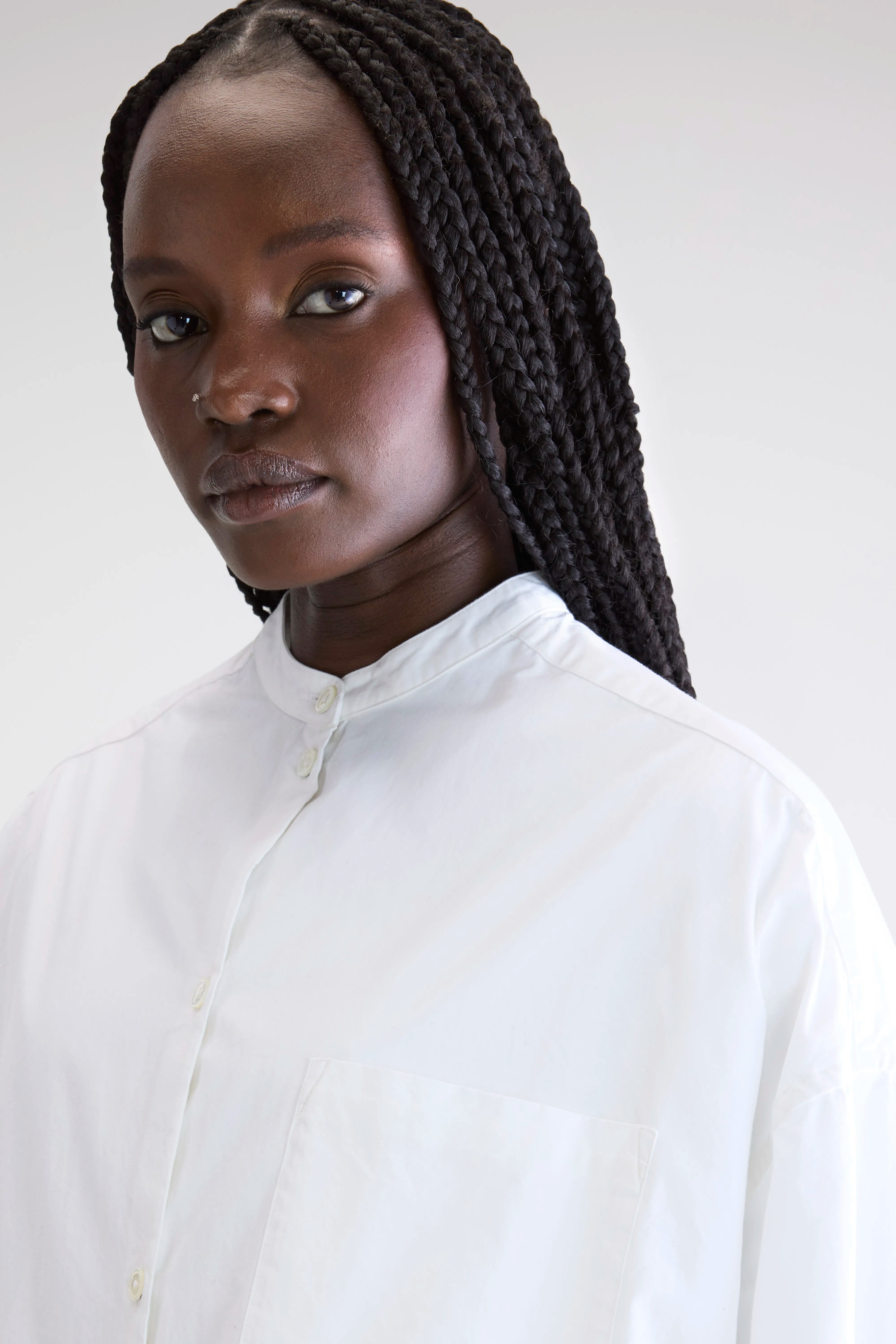 Gorky poplin shirt (252 / W / WHITE)