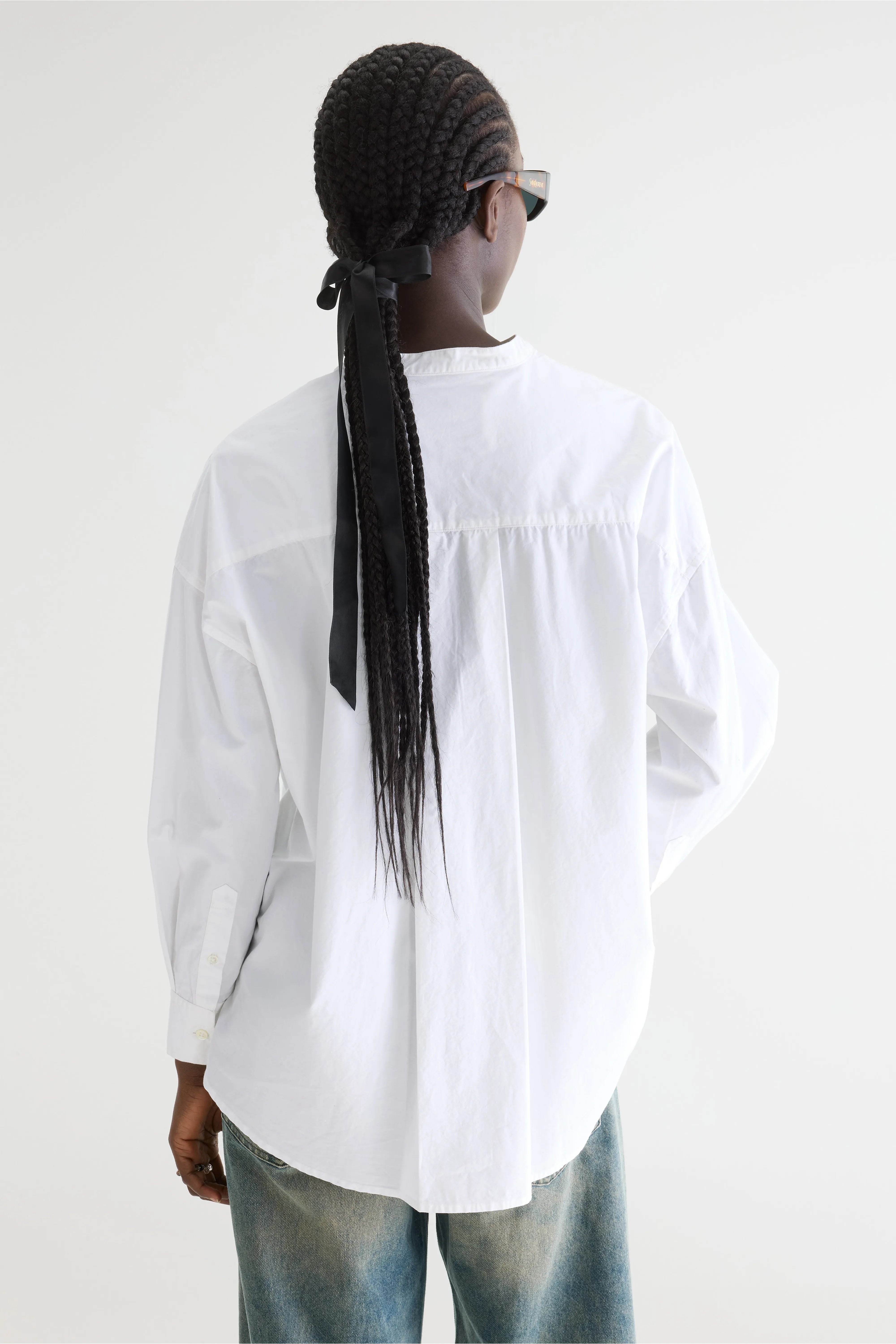 Gorky Poplin Shirt - White For Women | Bellerose