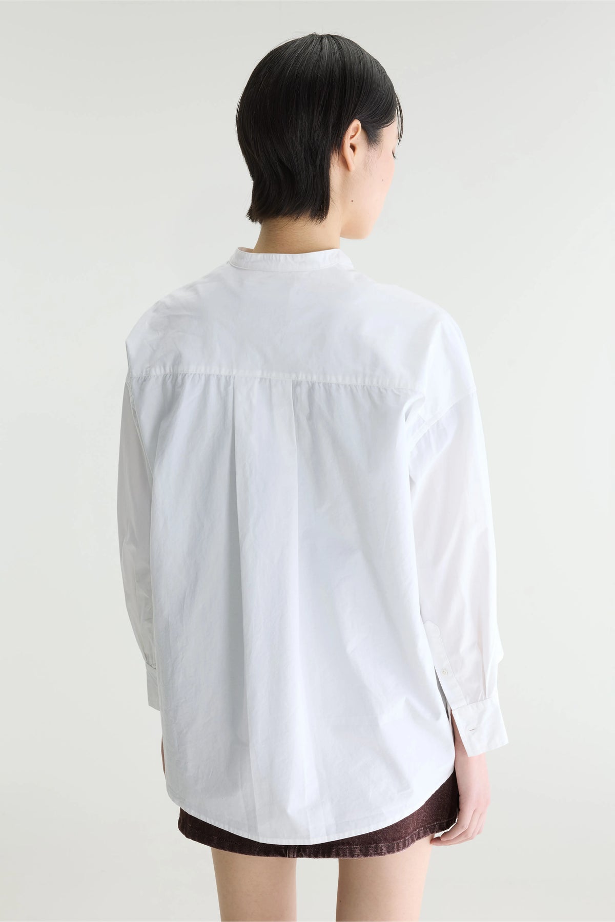 Gorky Poplin Shirt - White For Women | Bellerose