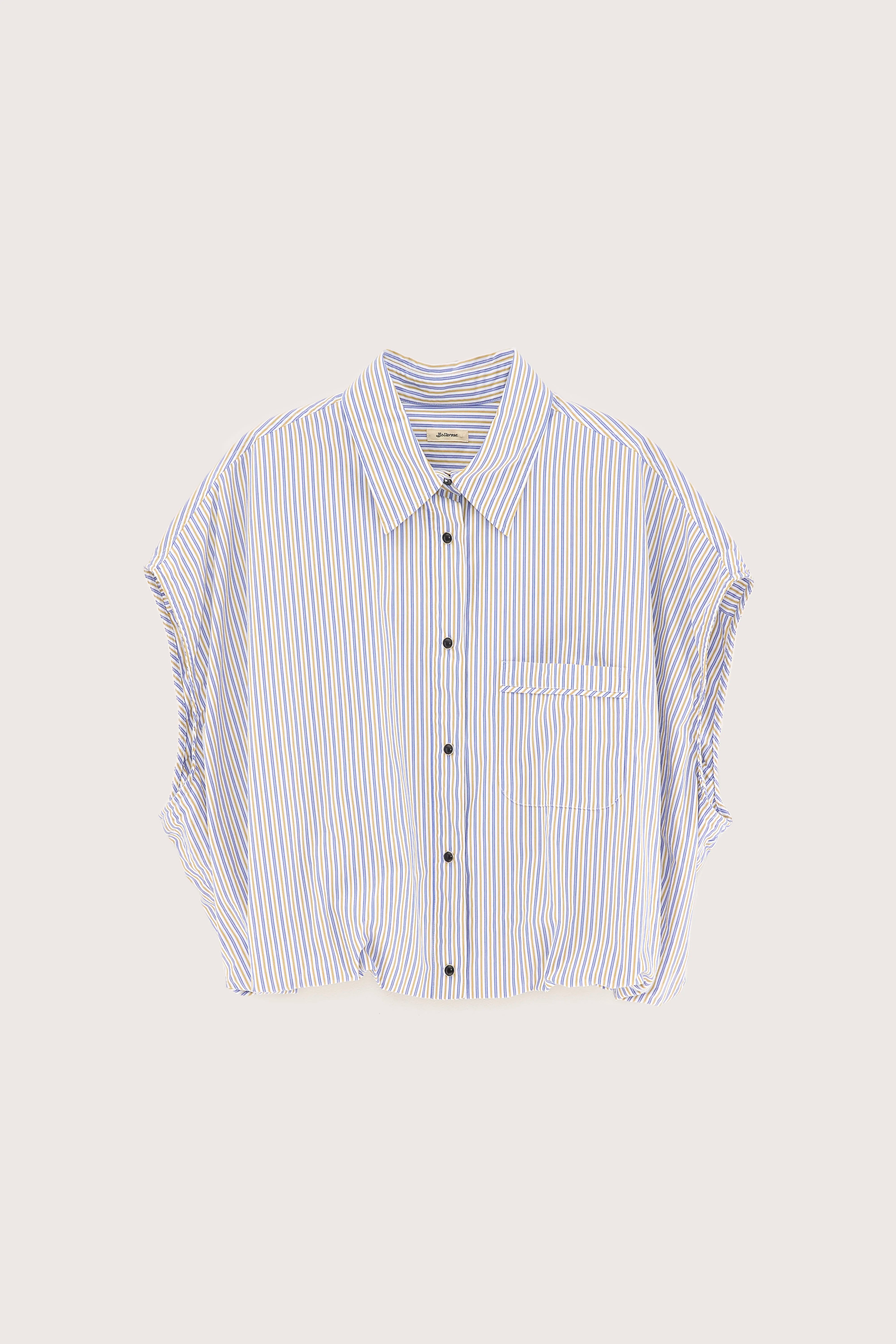 Chemise cropped Greg (251 / W / STRIPE Q)