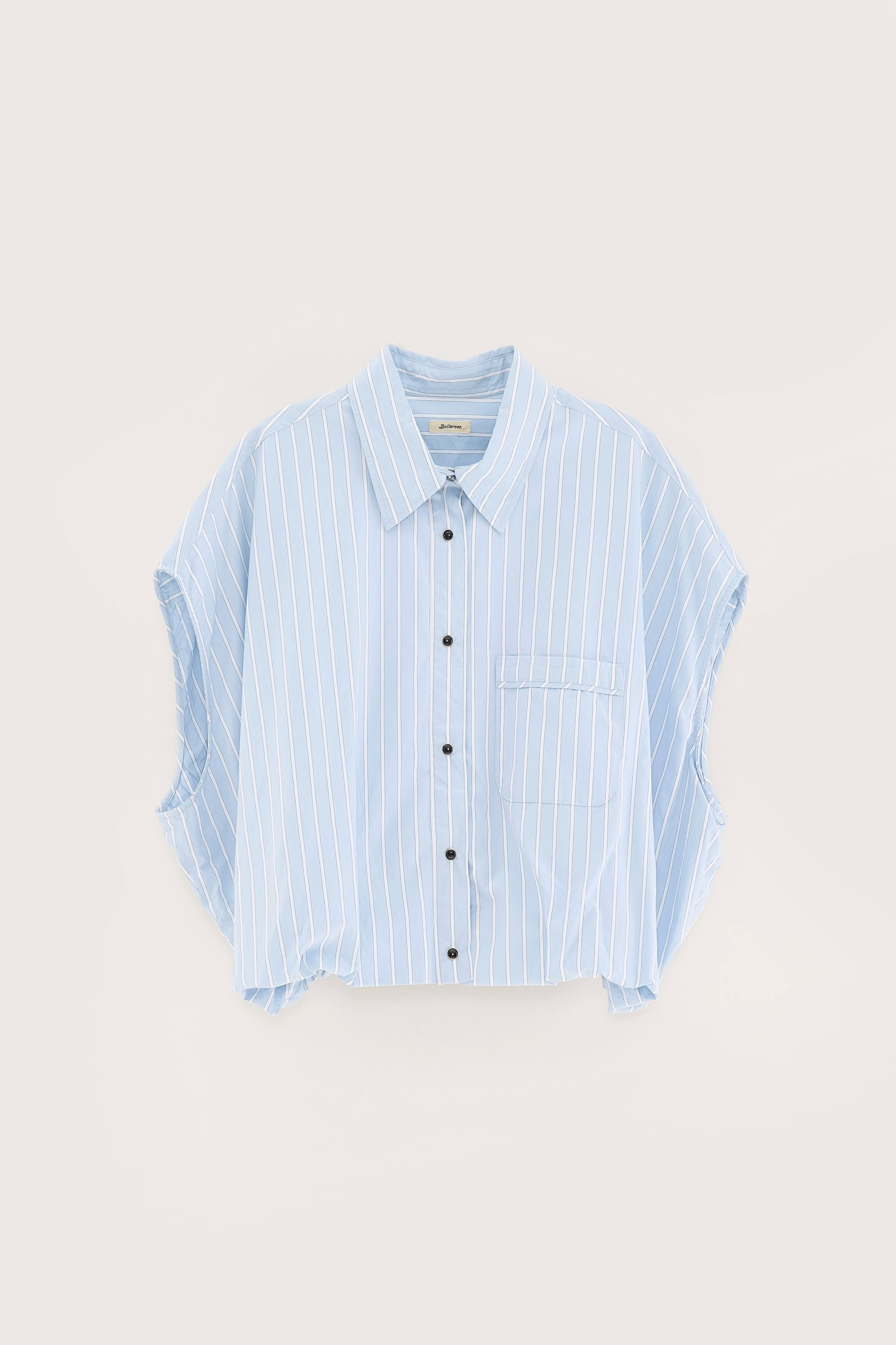 Greg cropped hemd (251 / W / STRIPE R)