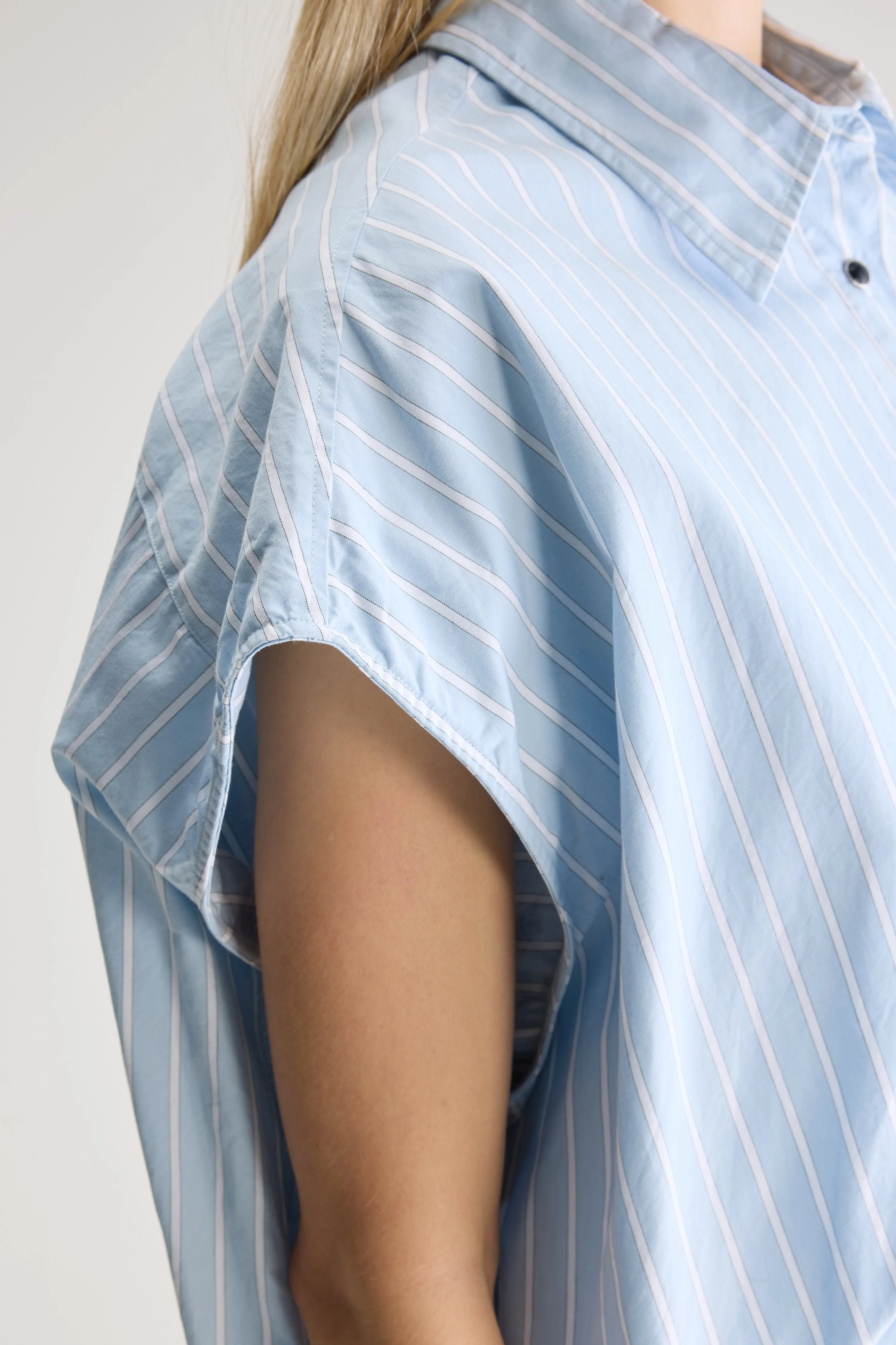 Greg cropped hemd (251 / W / STRIPE R)