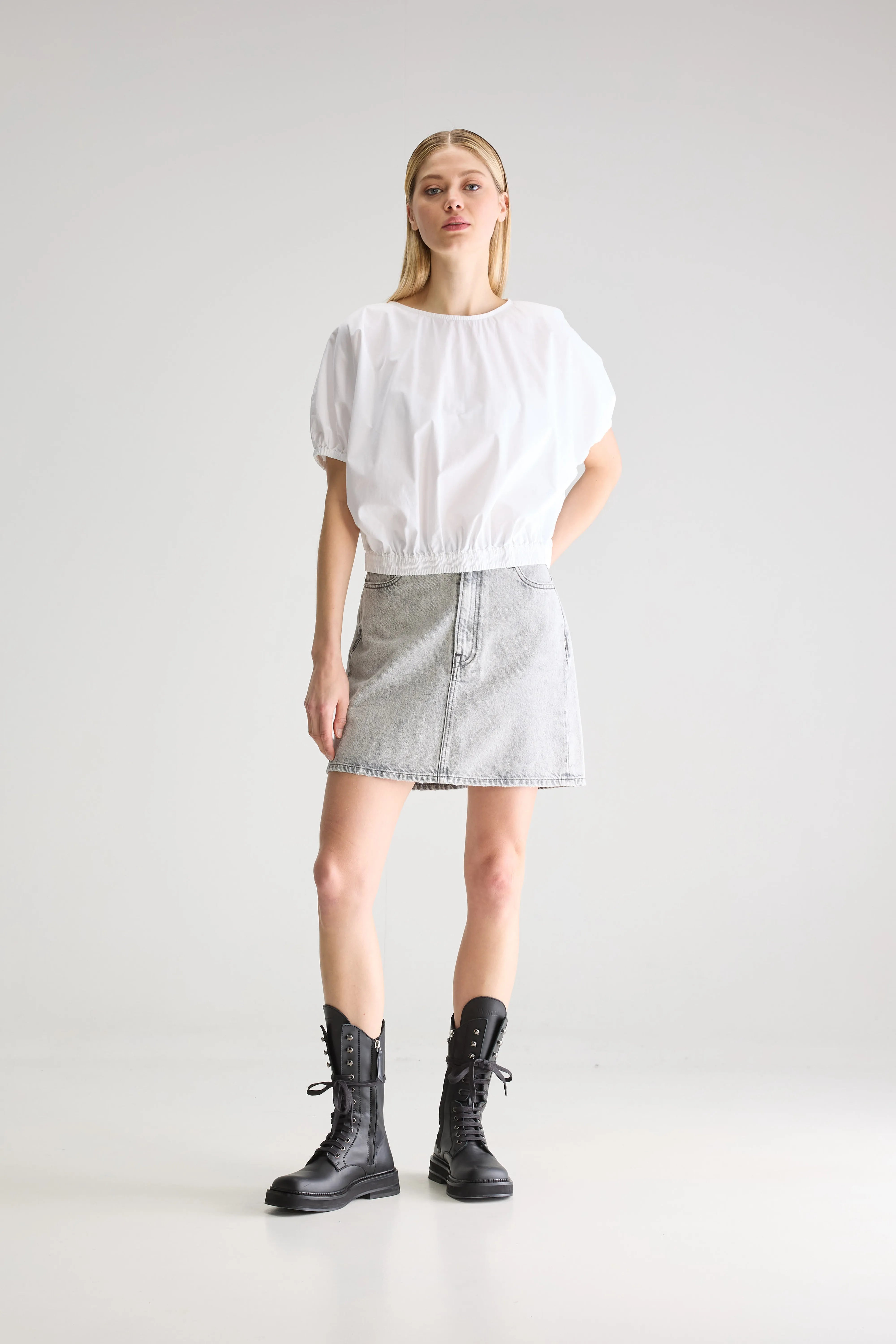 Wilma Klassieke Blouse - White Voor Dames | Bellerose