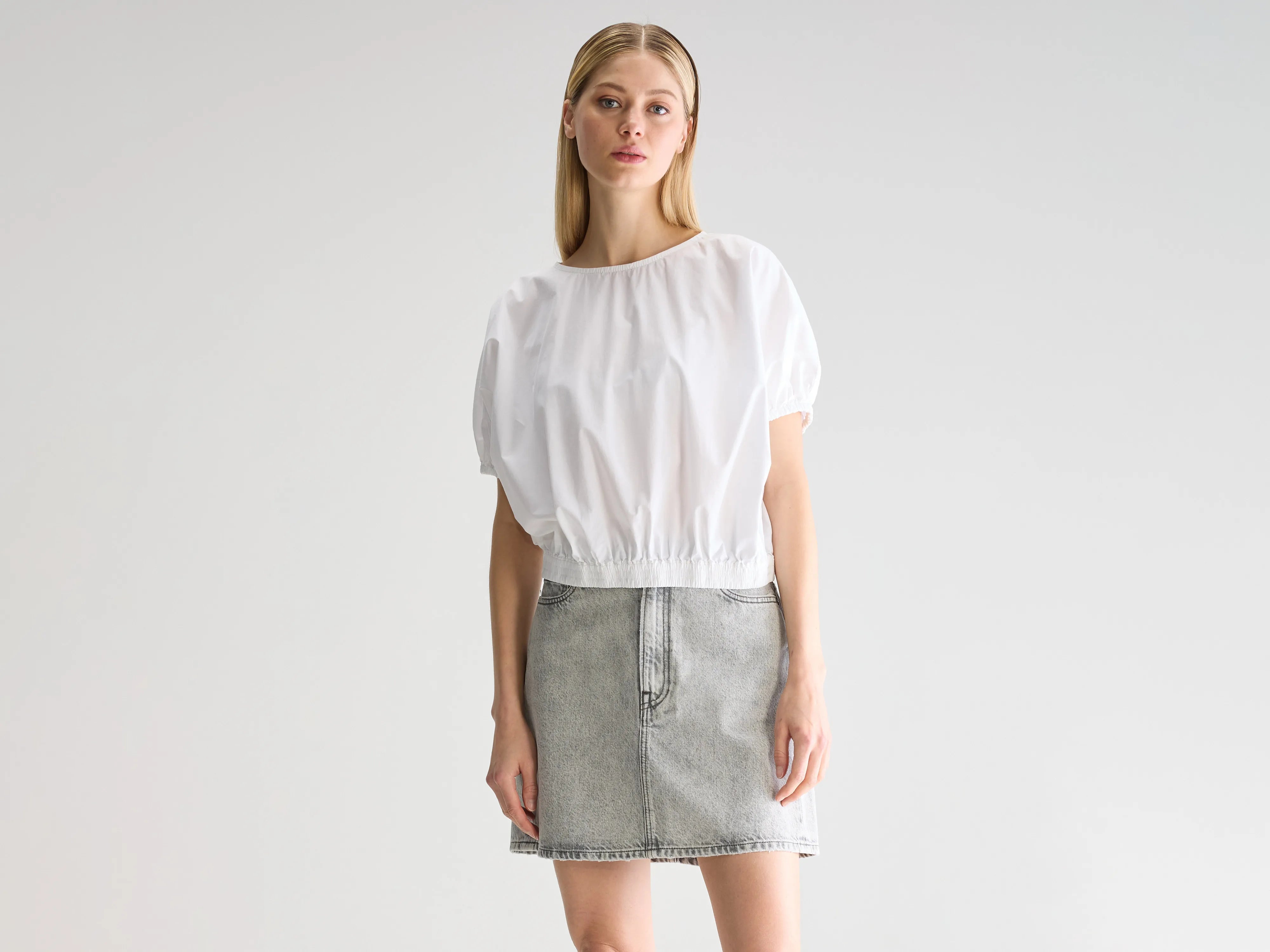 Wilma klassieke blouse (251 / W / WHITE)