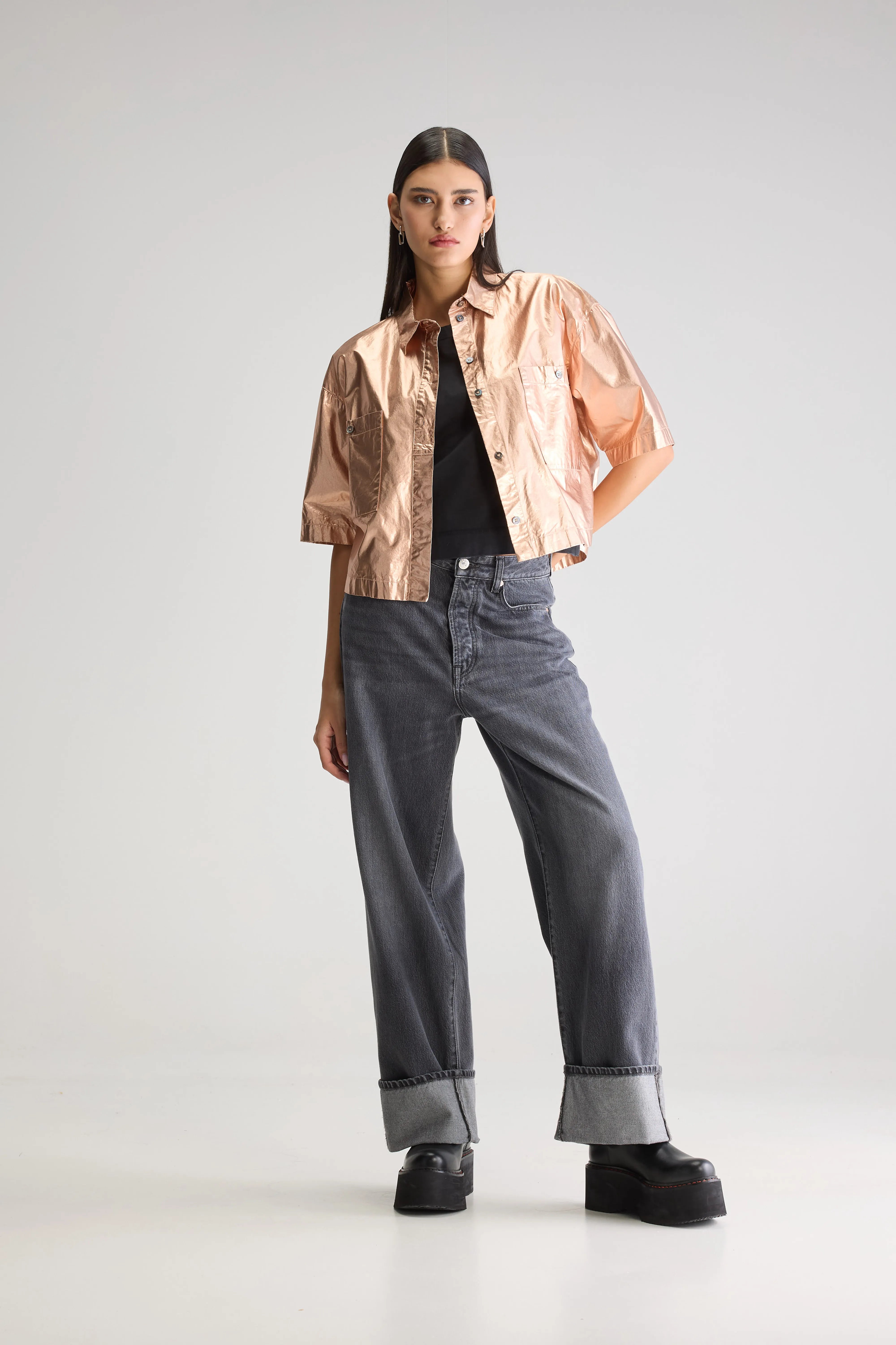 Franky Short-sleeve Shirt - Copper For Women | Bellerose