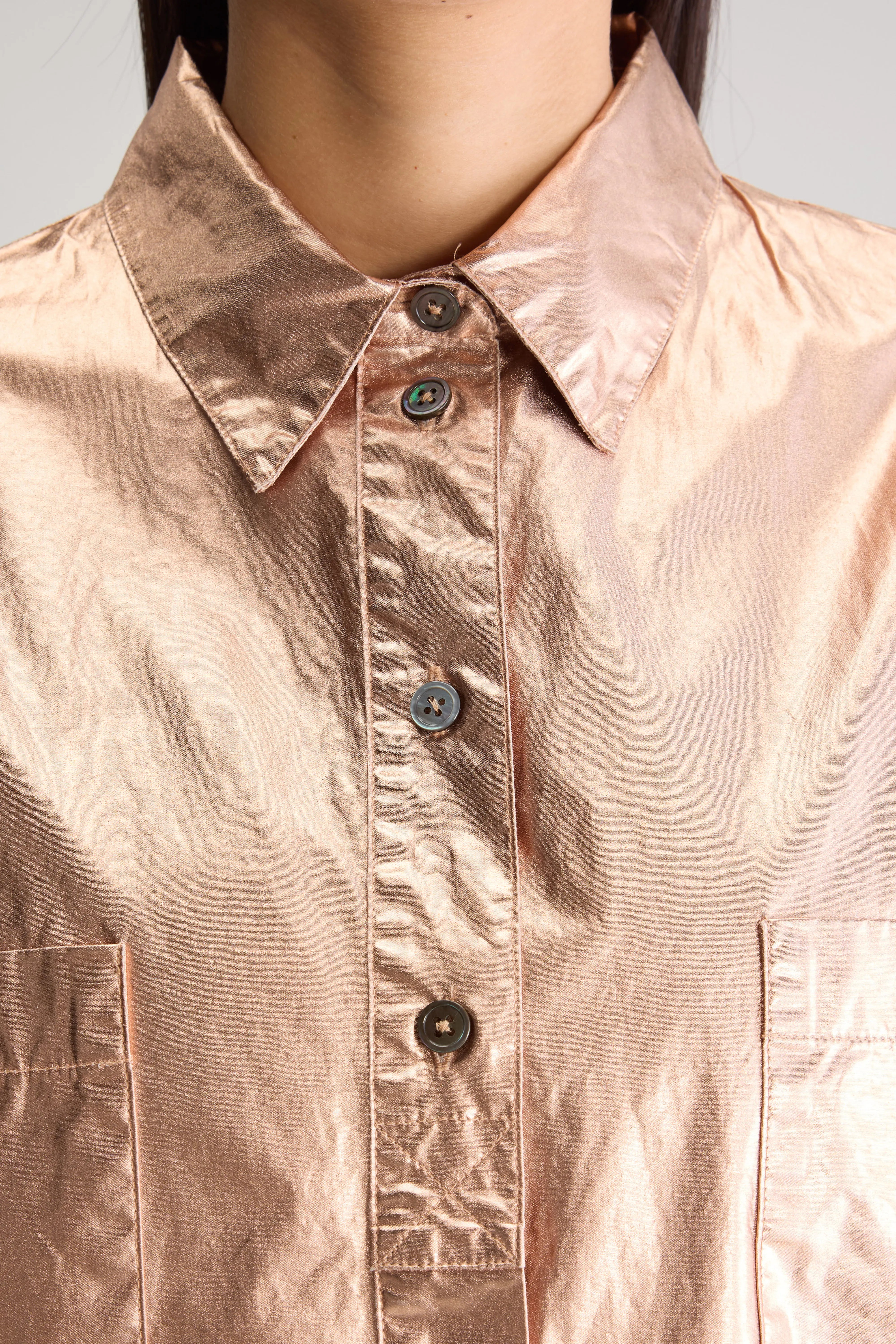 Franky short-sleeve shirt (251 / W / COPPER)