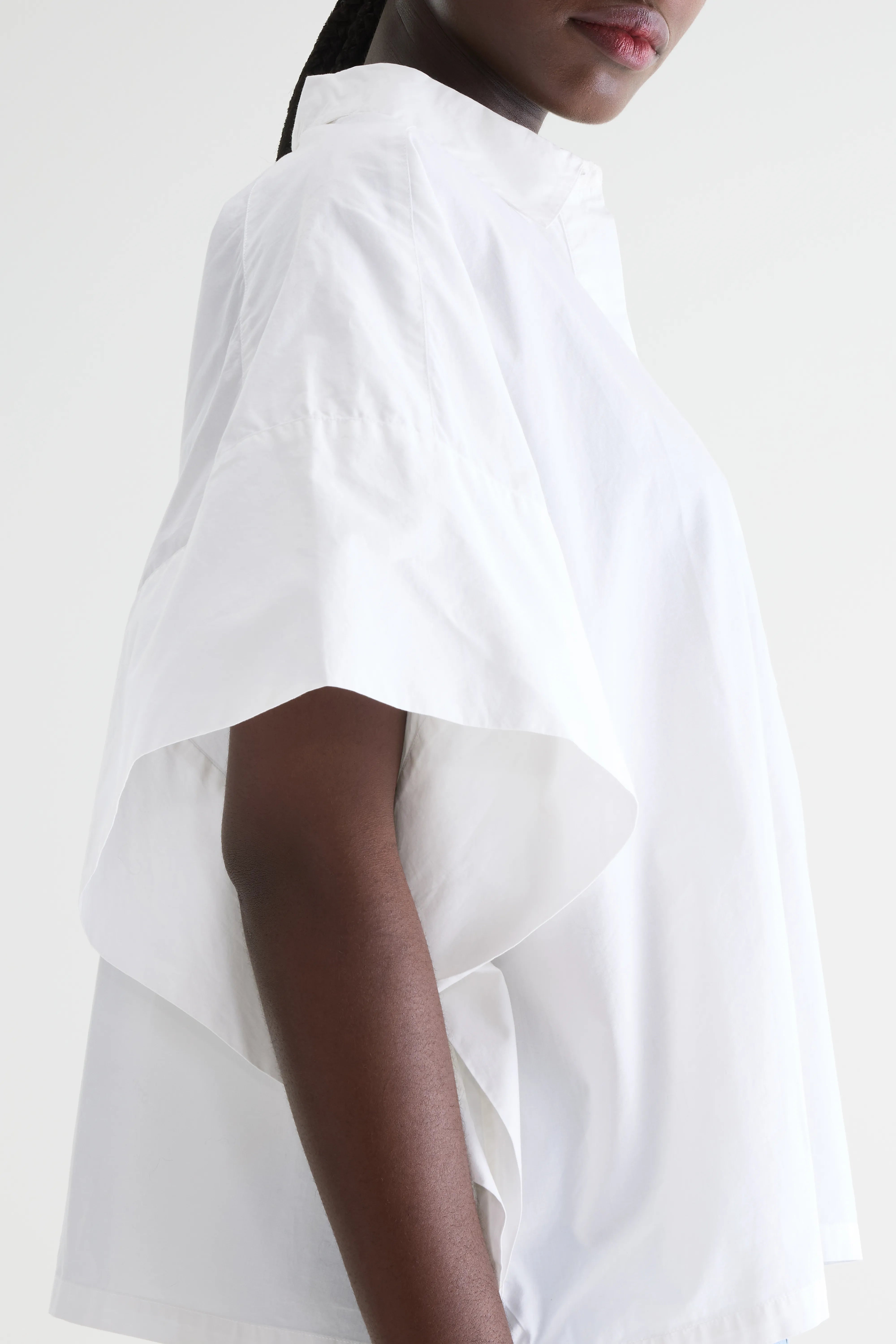 Chemise à manches courtes blanc Cairn (252 / W / WHITE)