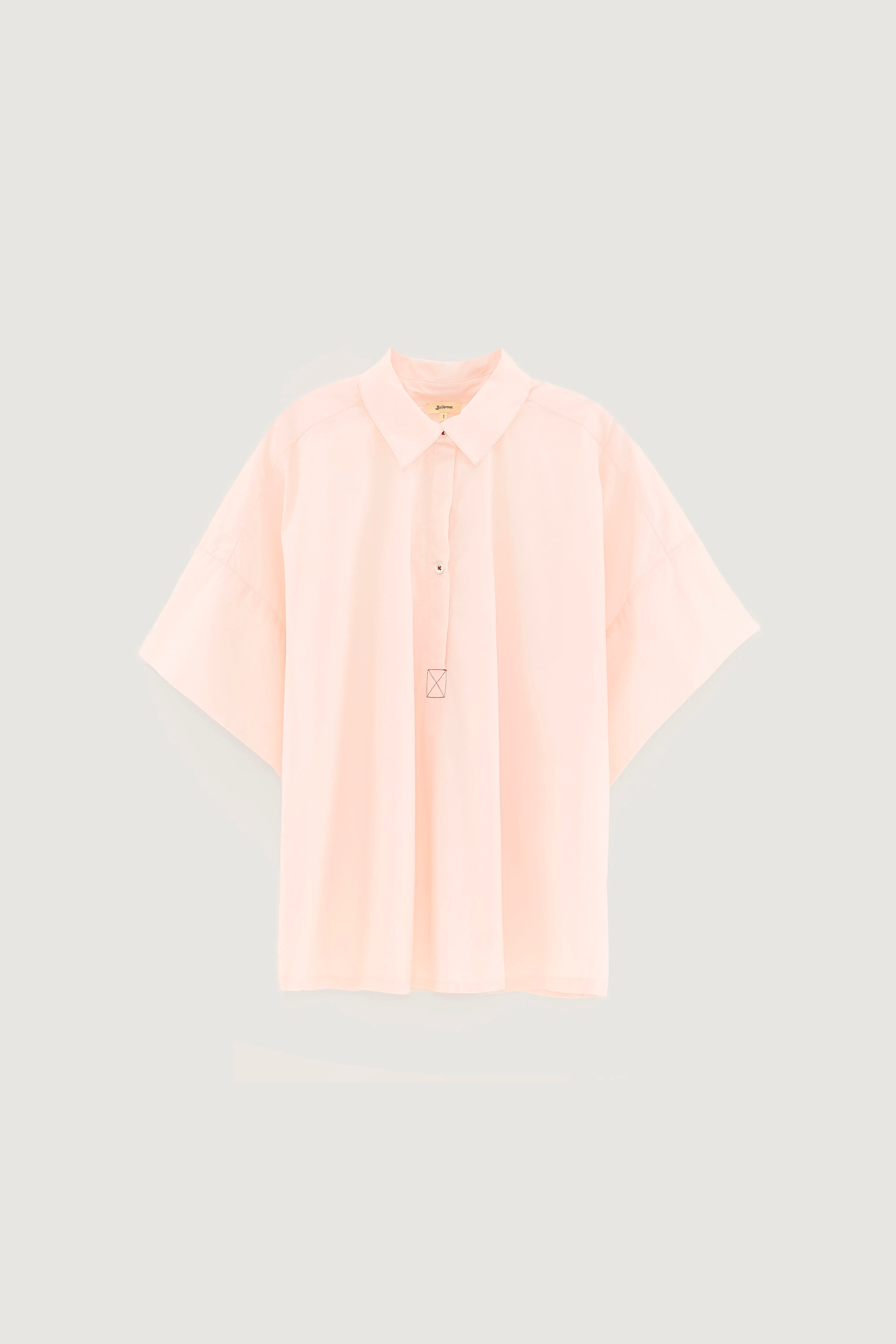 Cairn short-sleeve shirt (251 / W / BALLERINE)