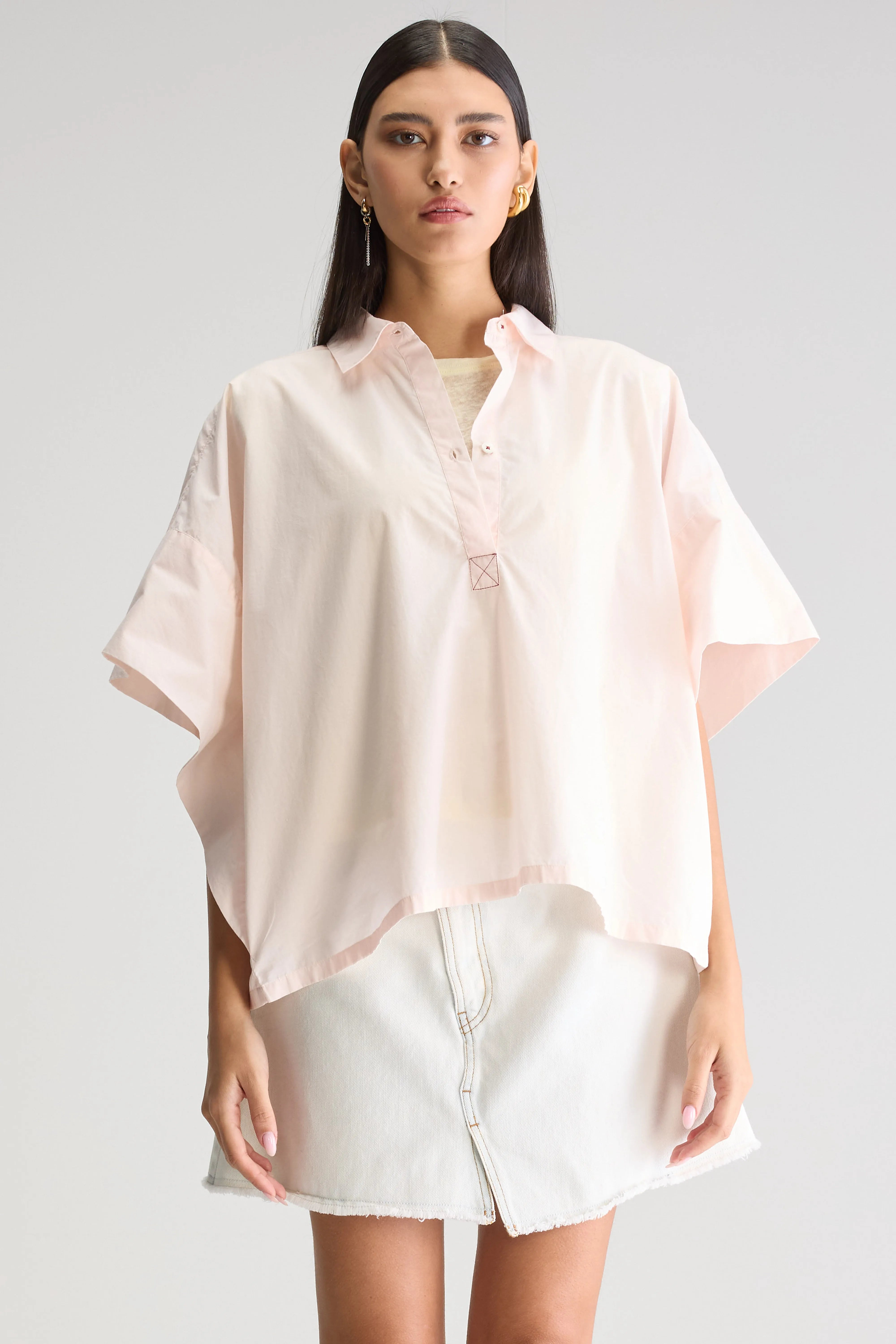 Cairn Short-sleeve Shirt - Ballerine For Women | Bellerose