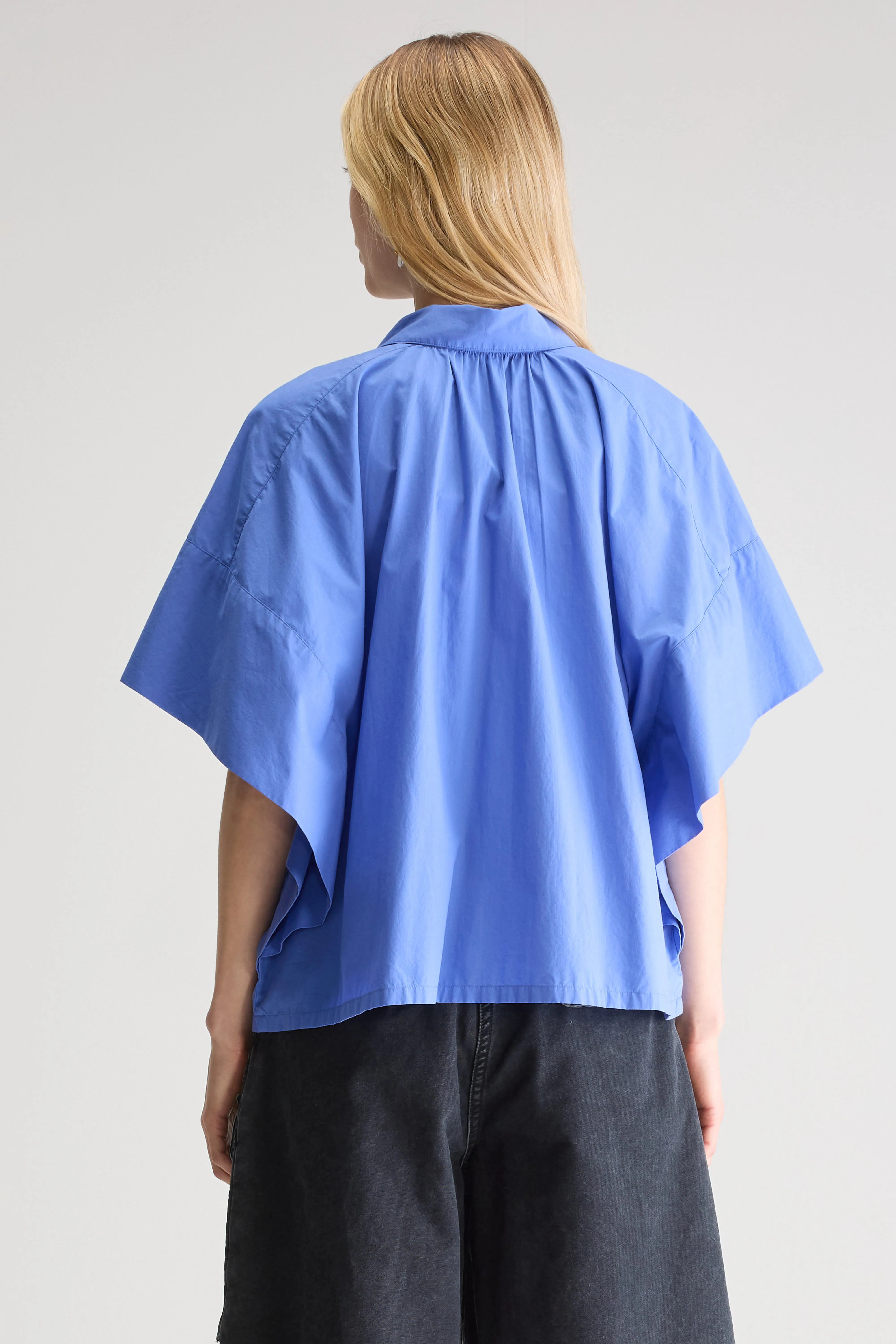 Cairn Short-sleeve Shirt - Iris bloom For Women | Bellerose