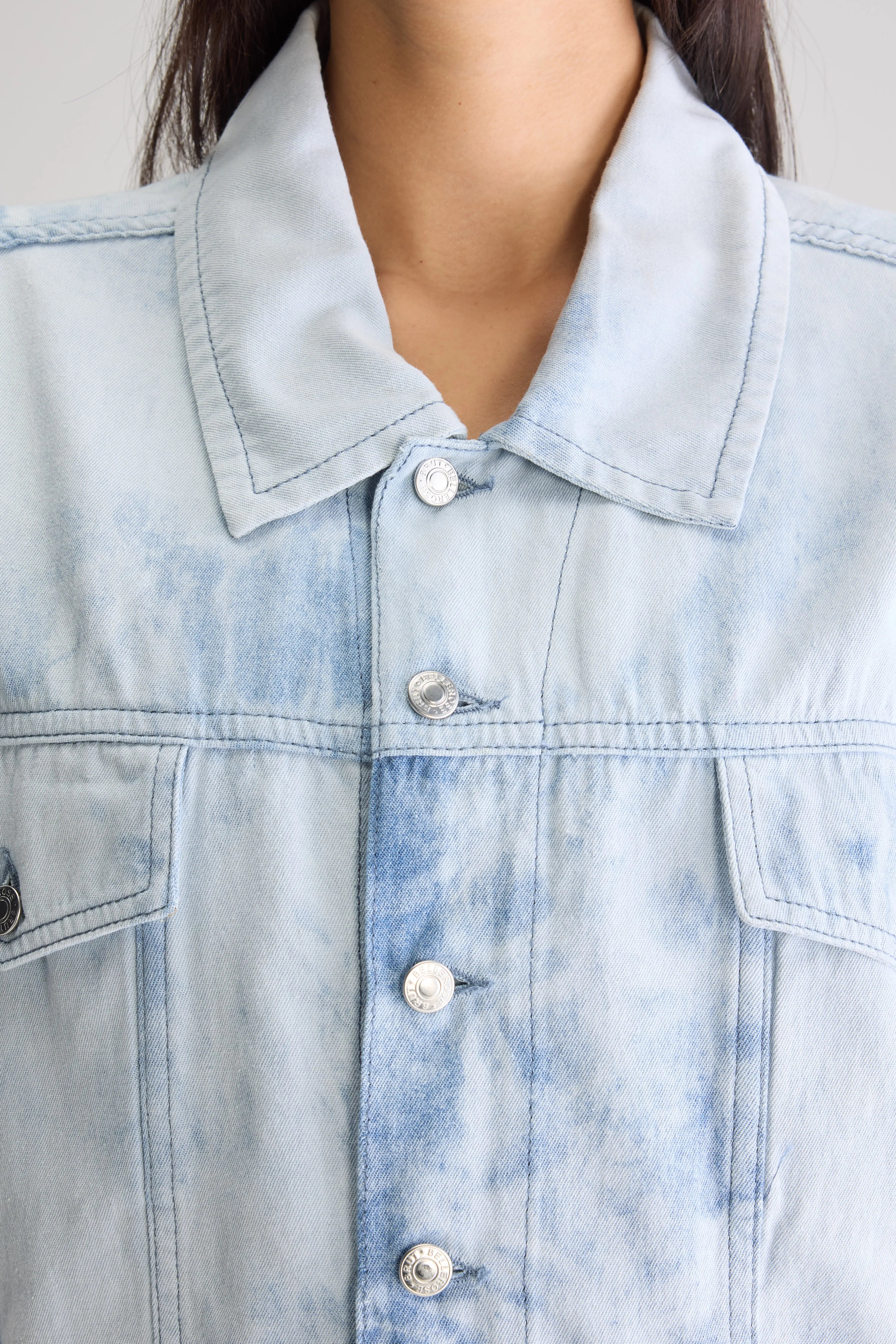 Payton Mouwloos Overhemd - Shaded blue Voor Dames | Bellerose