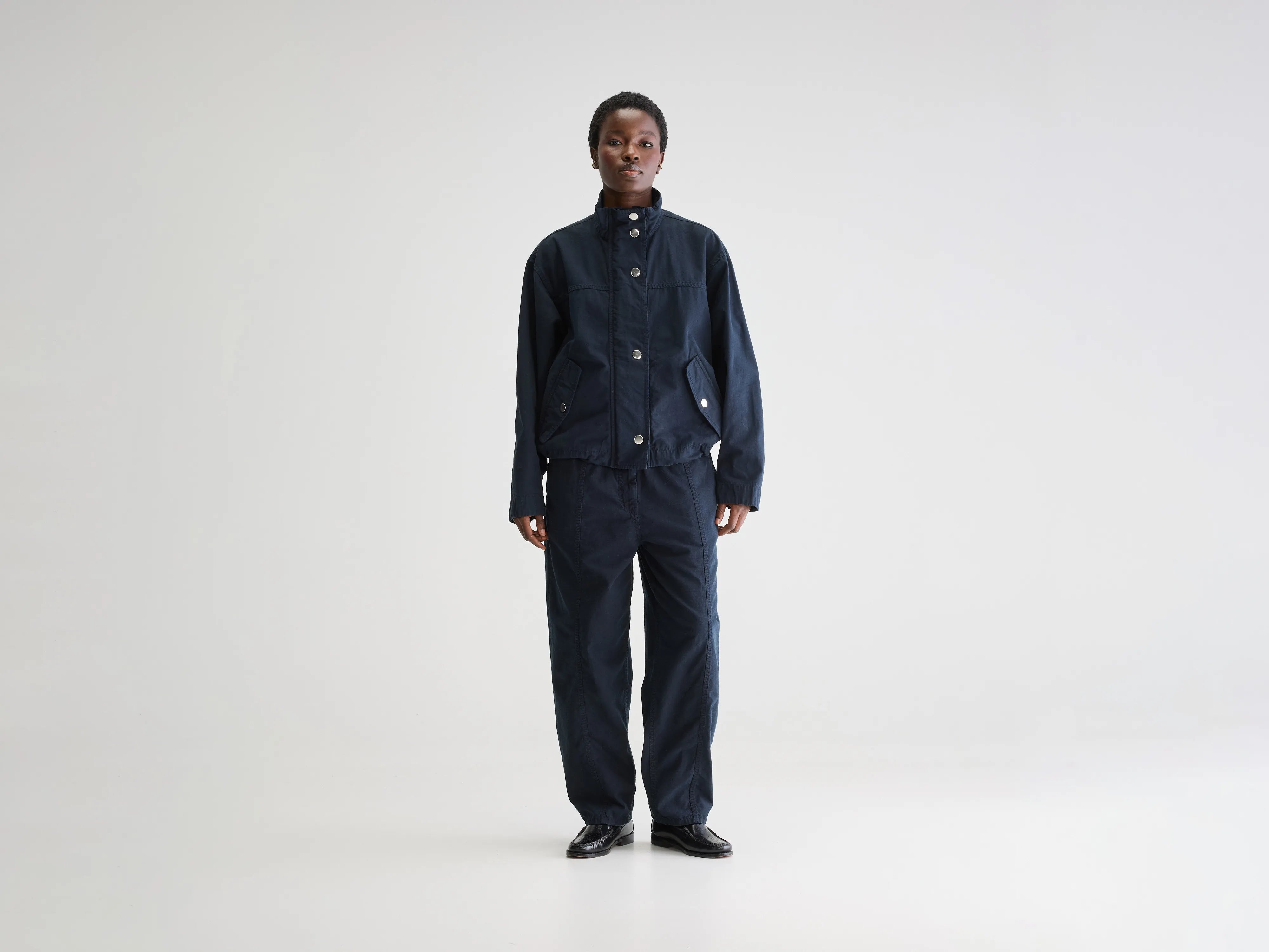 Wild relaxed jacket (251 / W / NAVY)