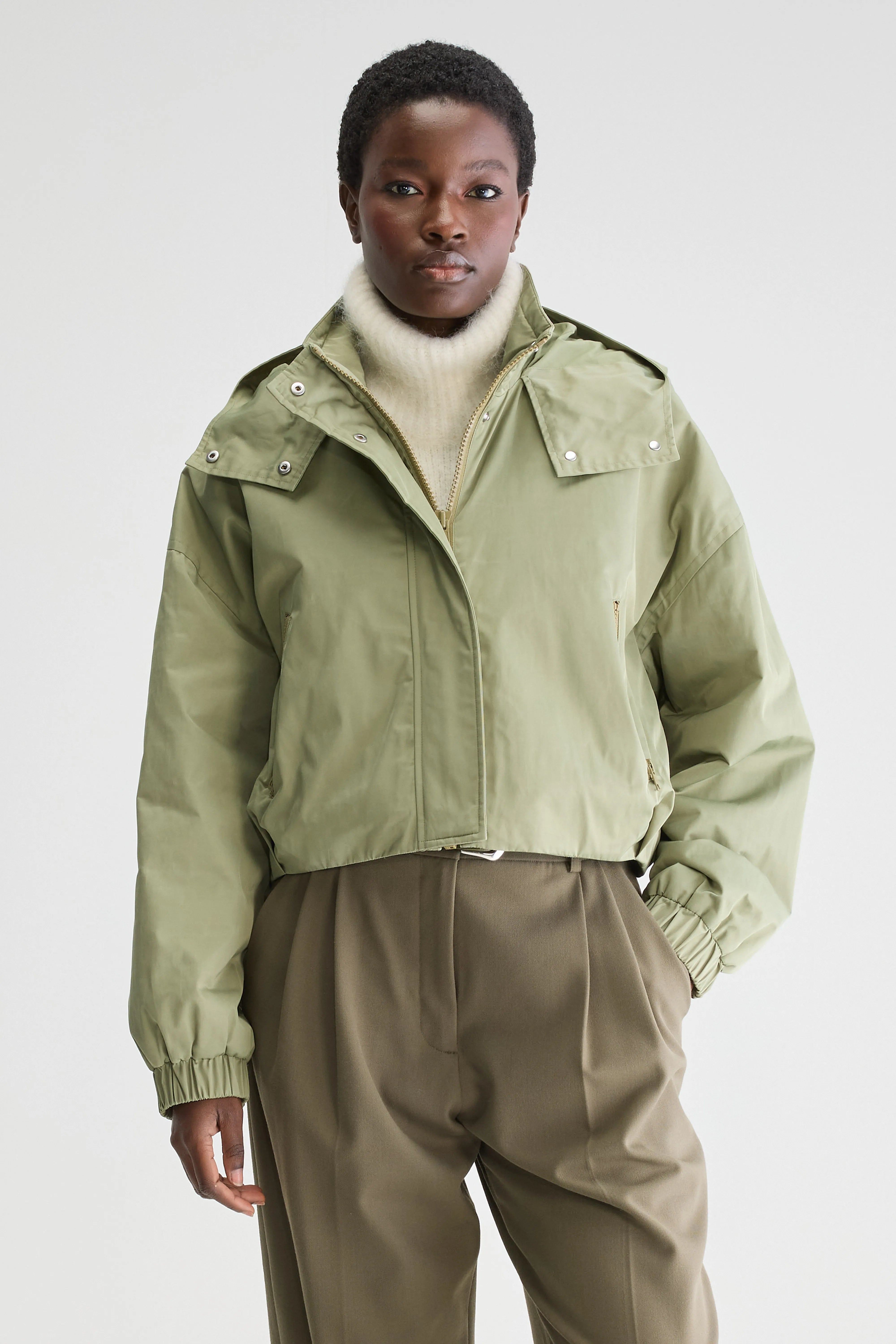 Herna Relaxed Jas - Sauge Voor Dames | Bellerose