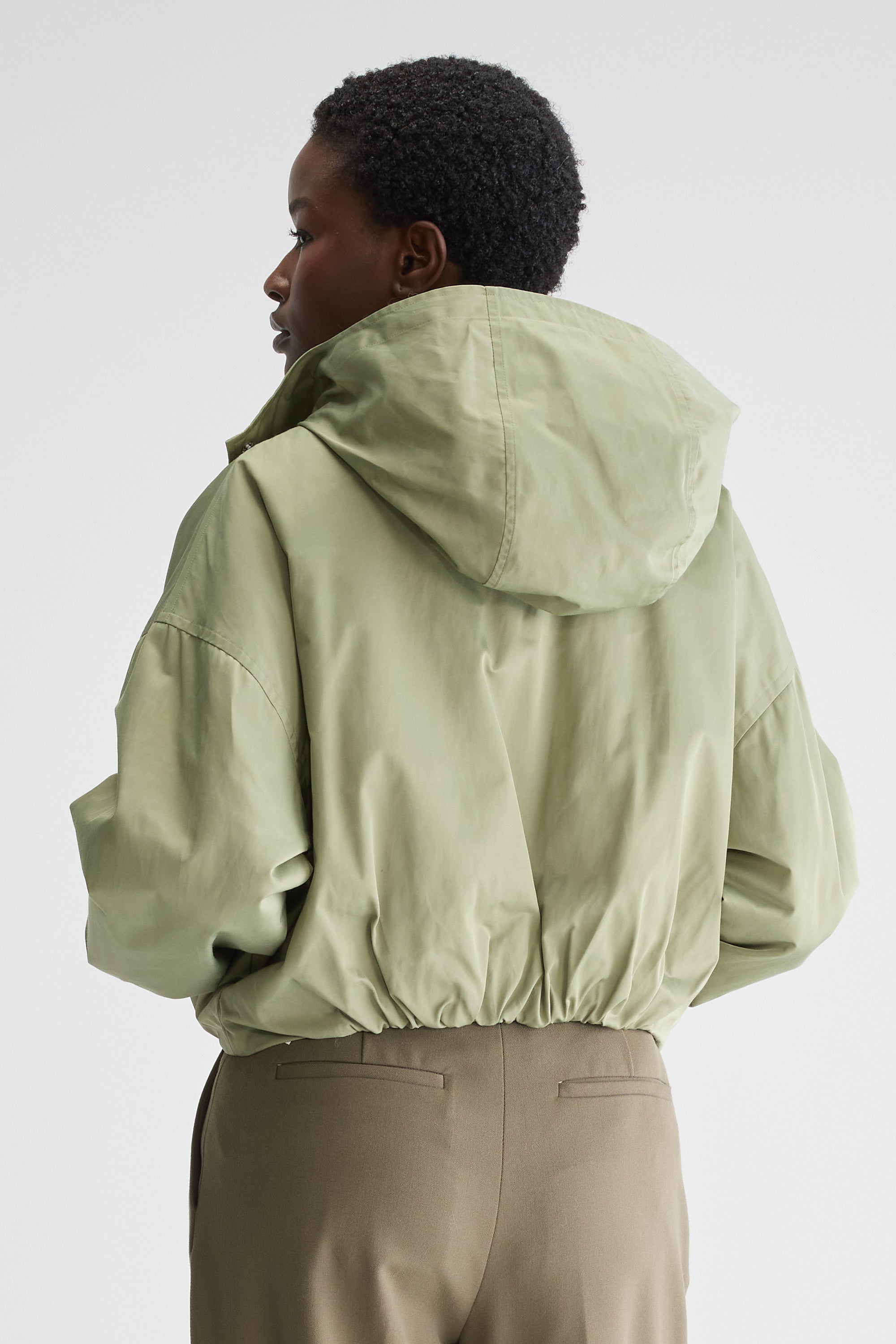 Herna Rain Jacket - Sauge For Women | Bellerose