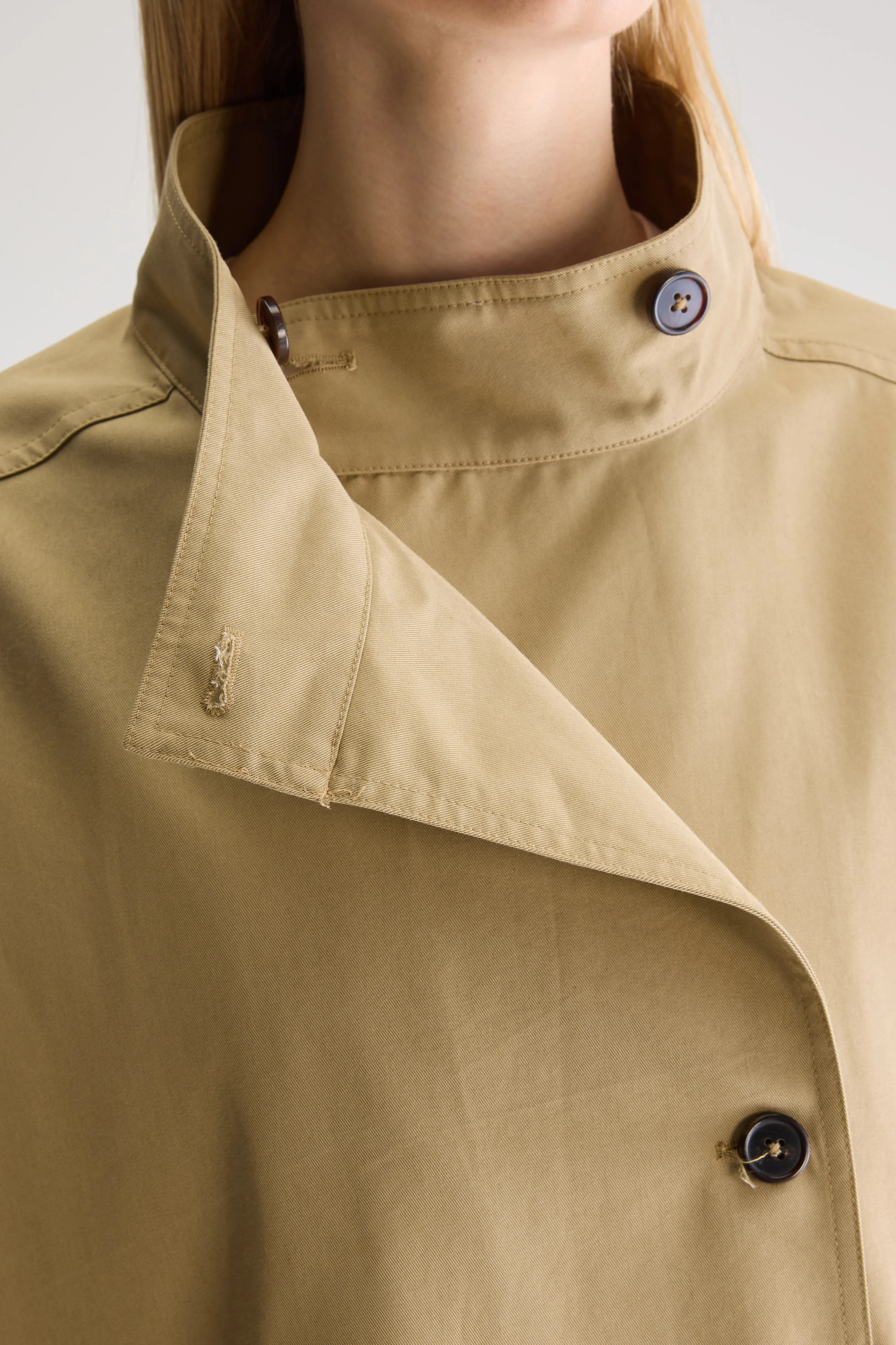 Jutta Trenchcoat - Earth Voor Dames | Bellerose