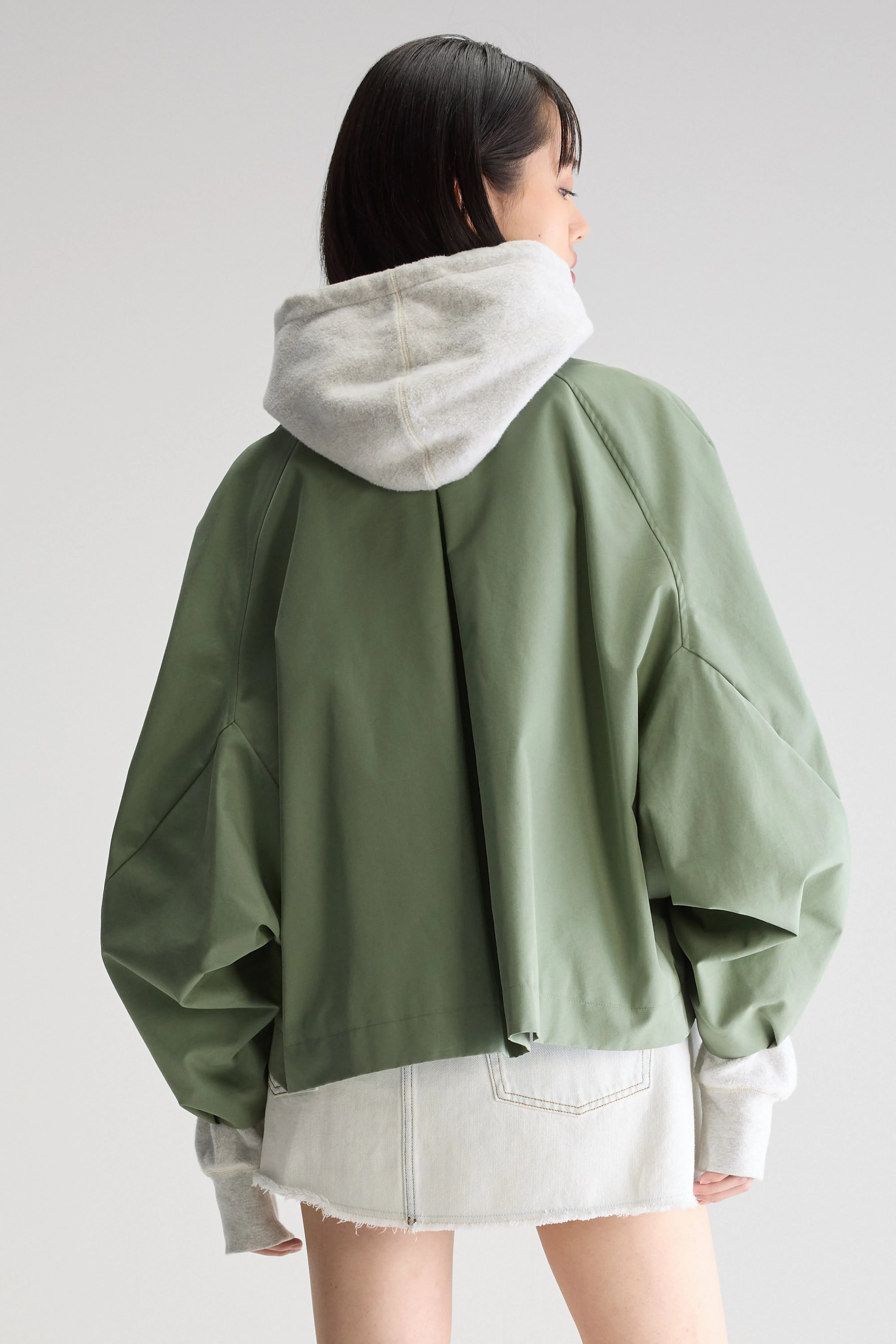 Jodie Trench Jacket - Eucalyptus For Women | Bellerose