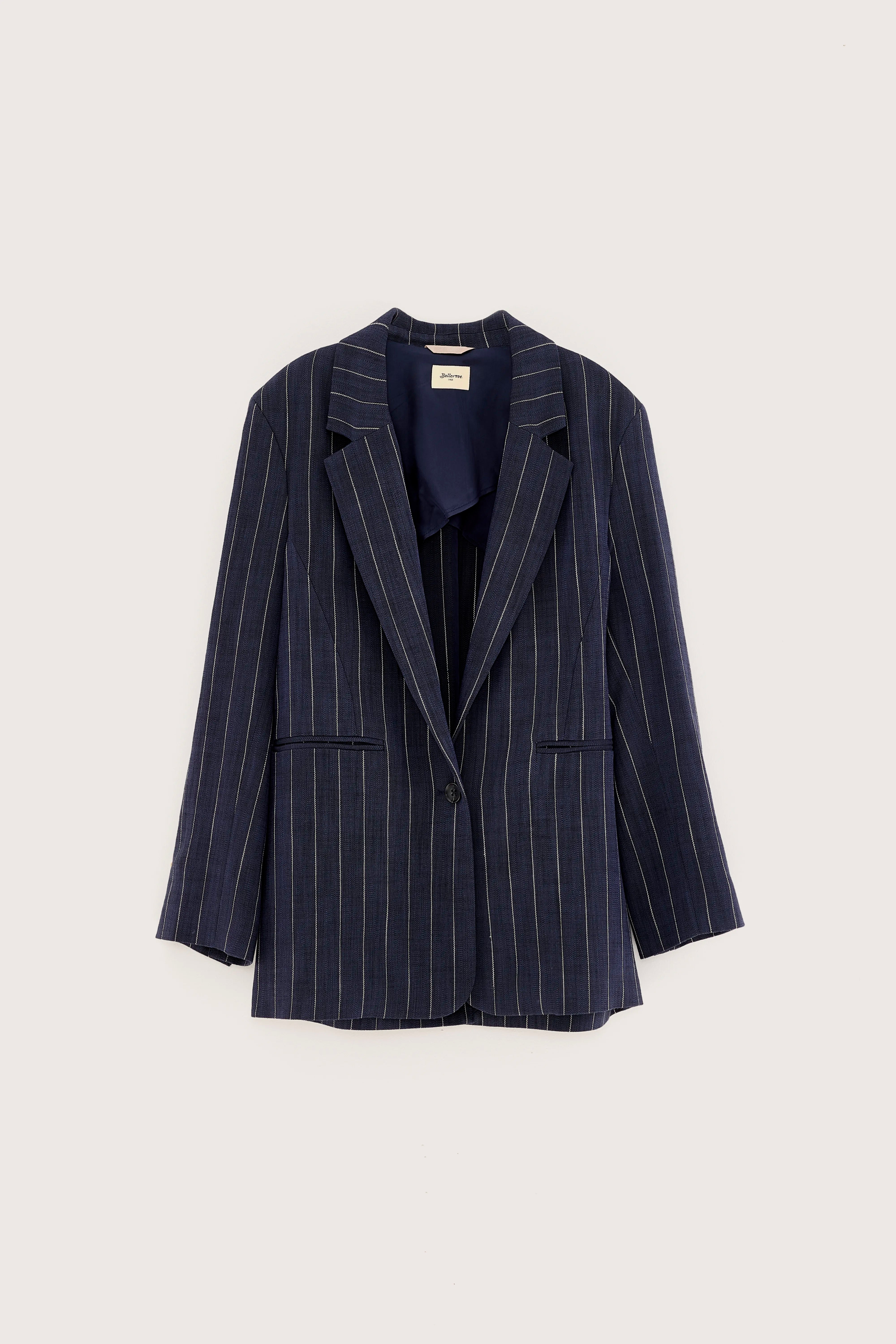 Veil relaxed blazer (251 / W / STRIPE A)