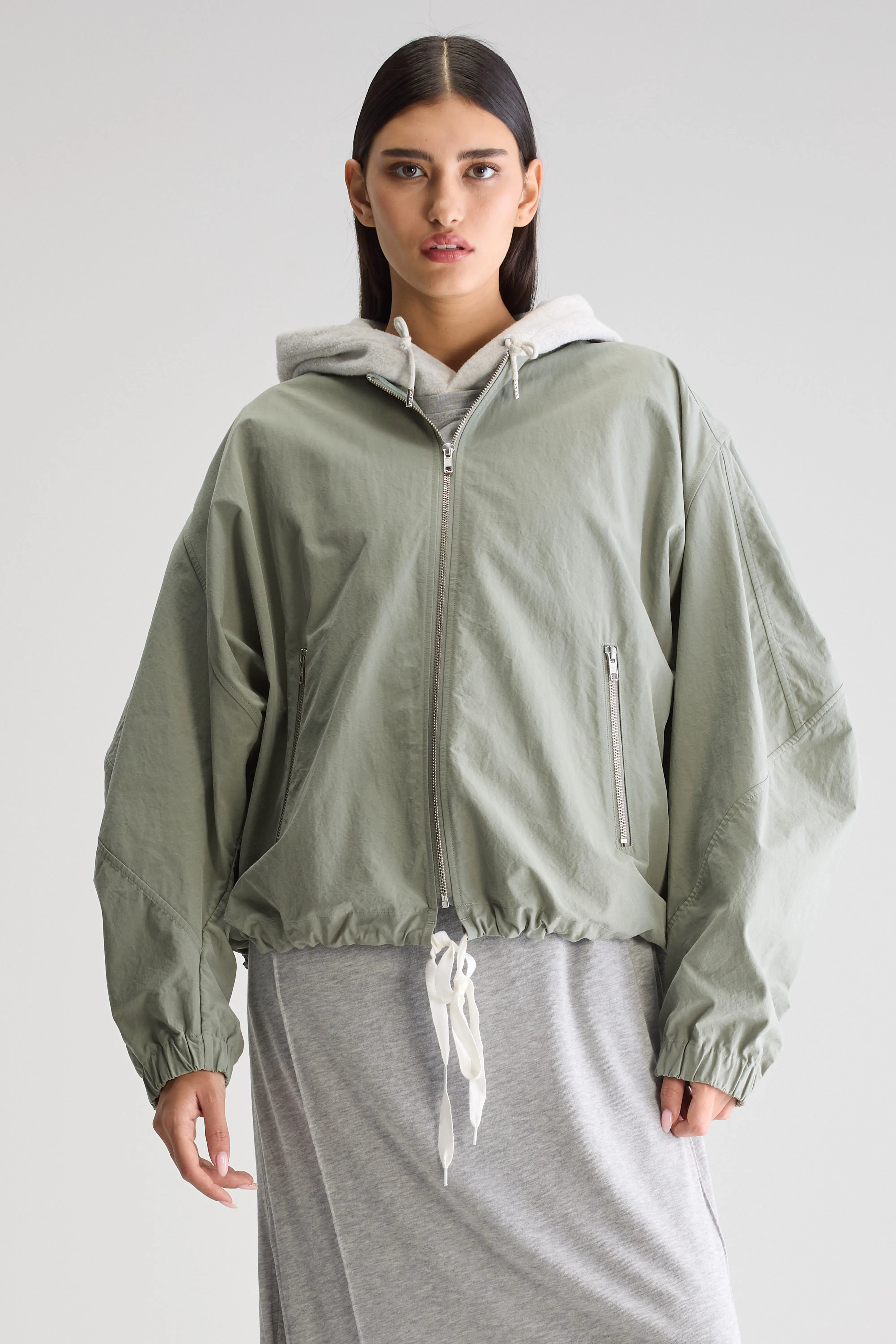 Helsink Jacket - Dusty olive For Women | Bellerose