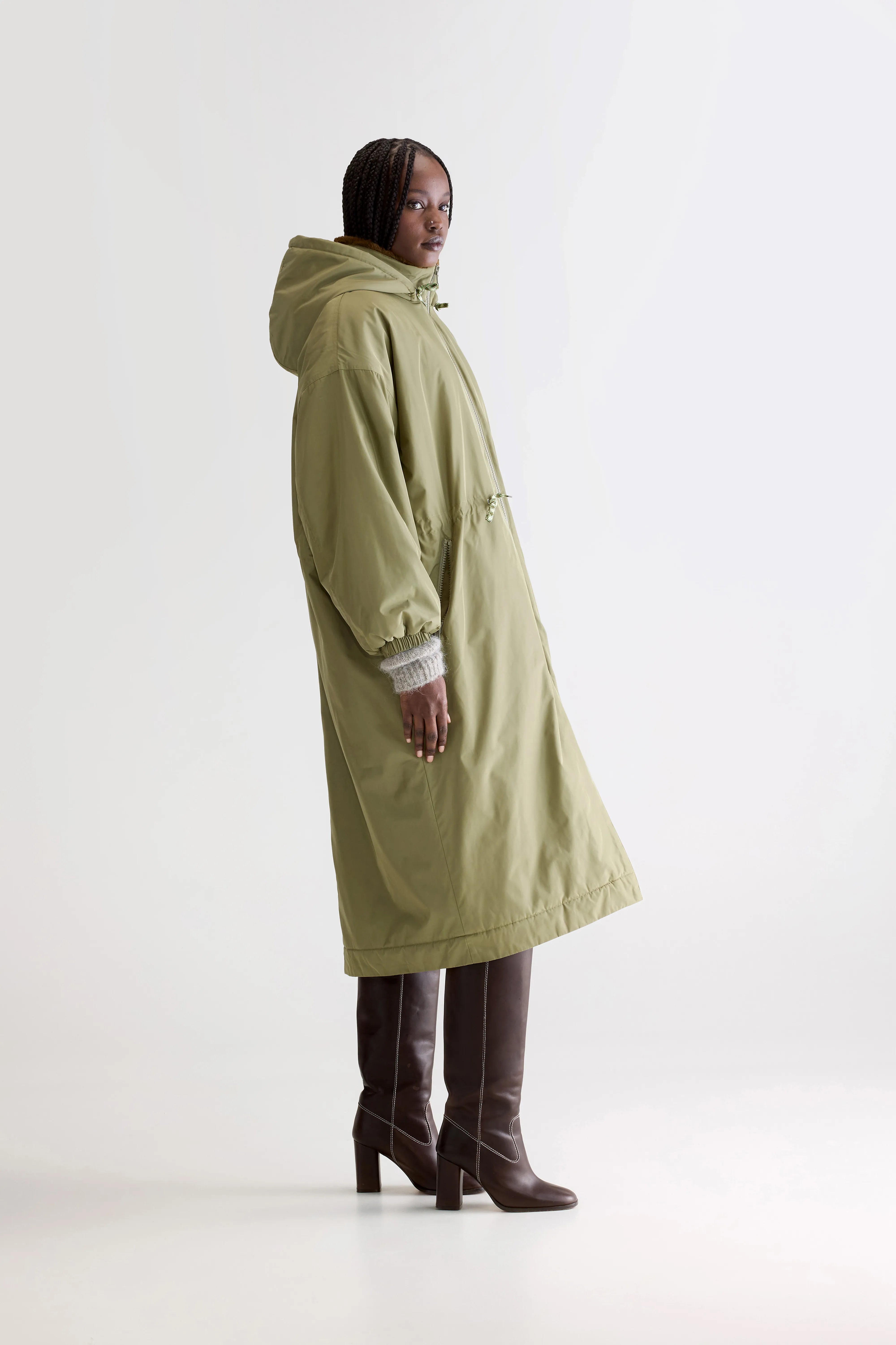 Hosfo hooded coat (252 / W / JEEP)
