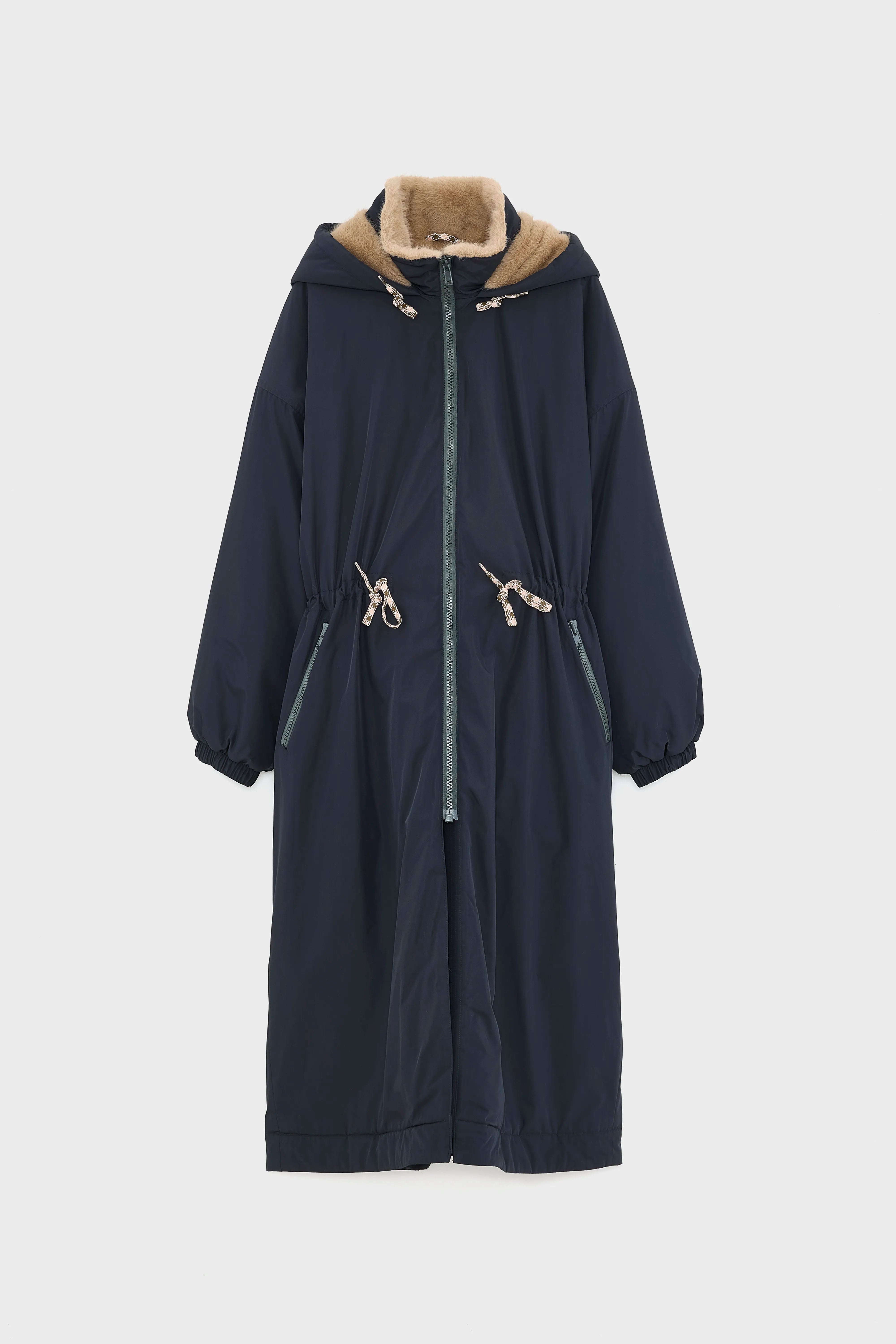 Hosfo hooded coat (252 / W / NAVY)