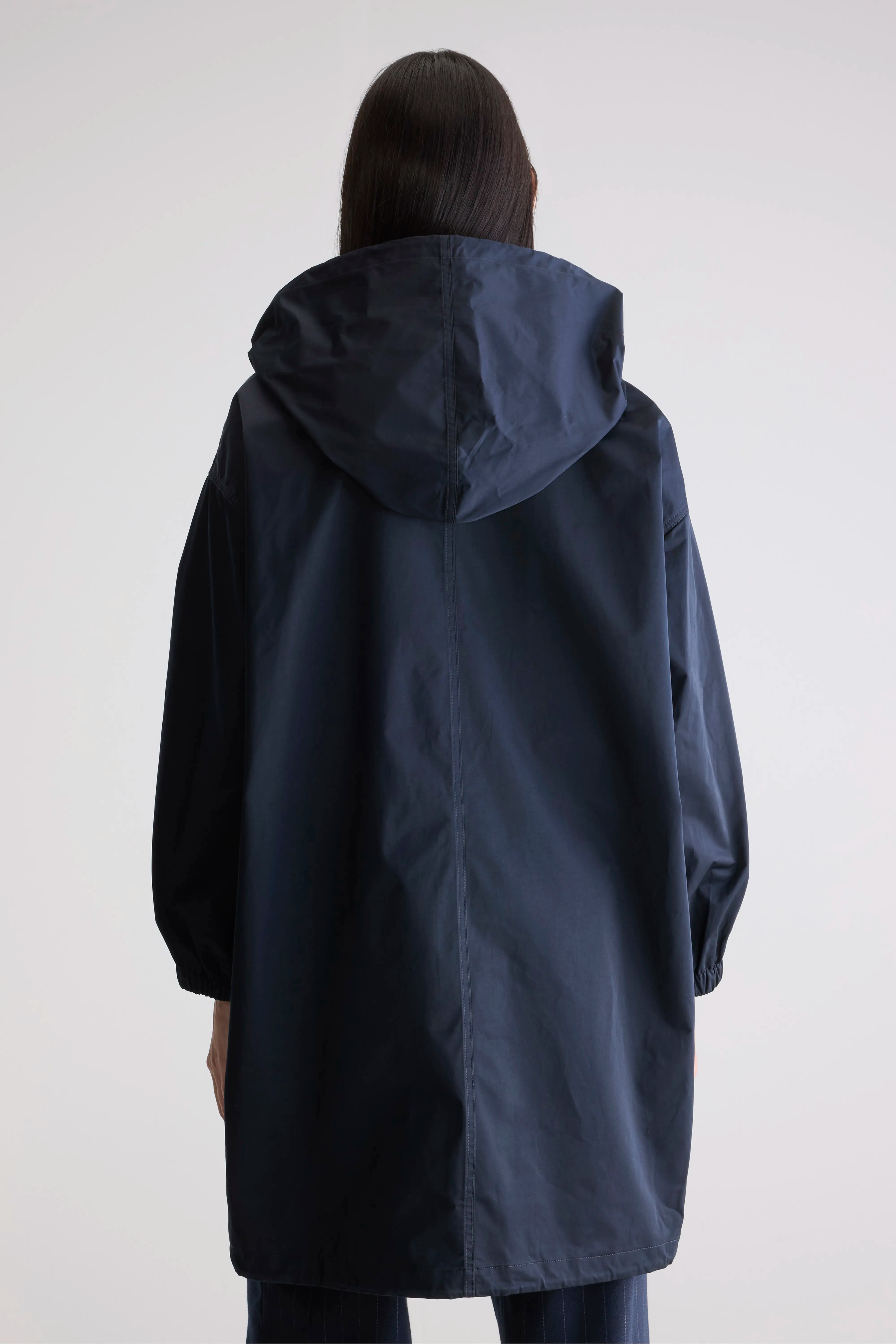 Laos Hooded Parka - Navy For Women | Bellerose