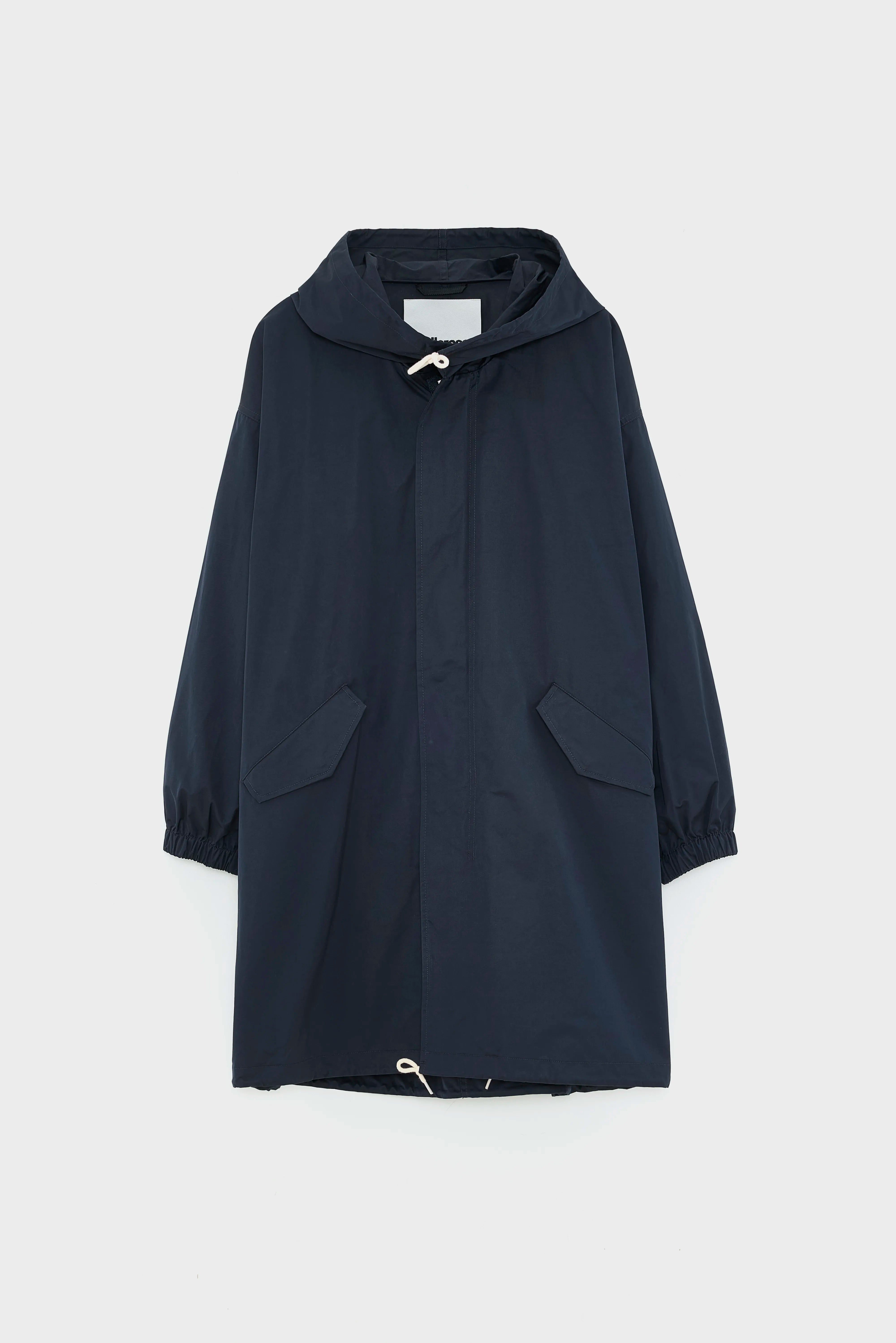 Parka à capuche bleu marine Laos (242 / W / NAVY)