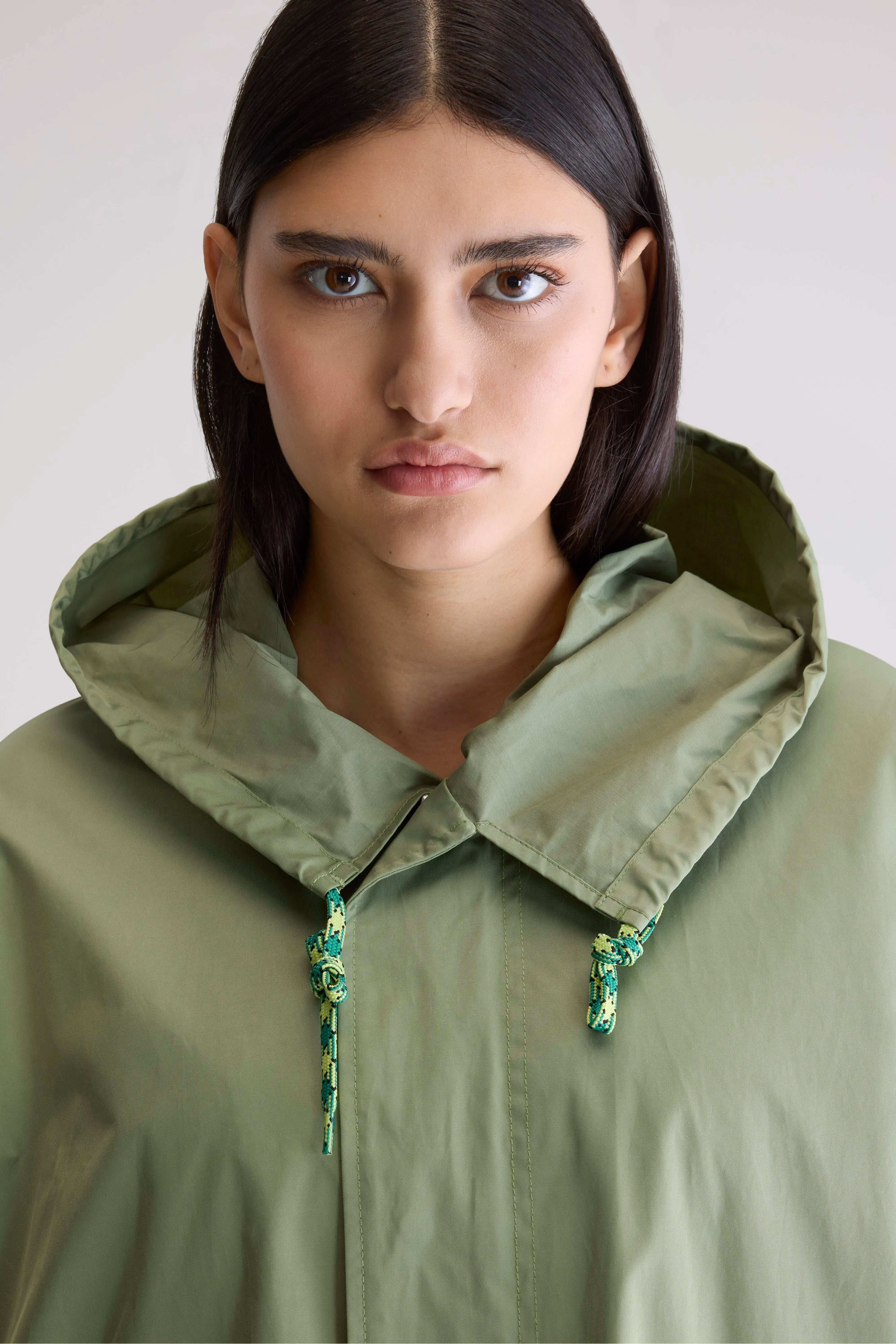 Laos parka met capuchon (242 / W / THYM)