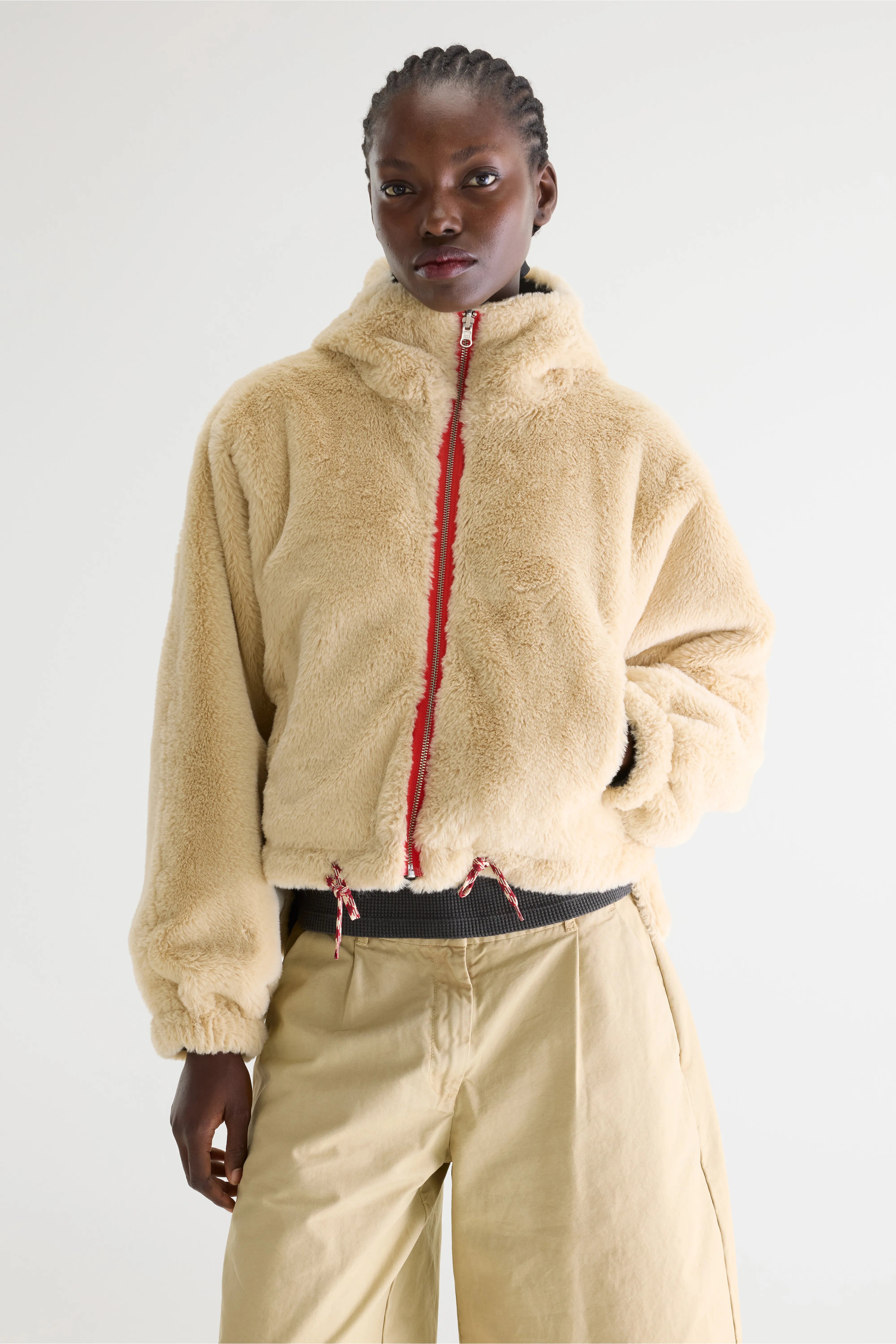 Loud Hooded Jacket - Pirate For Women | Bellerose