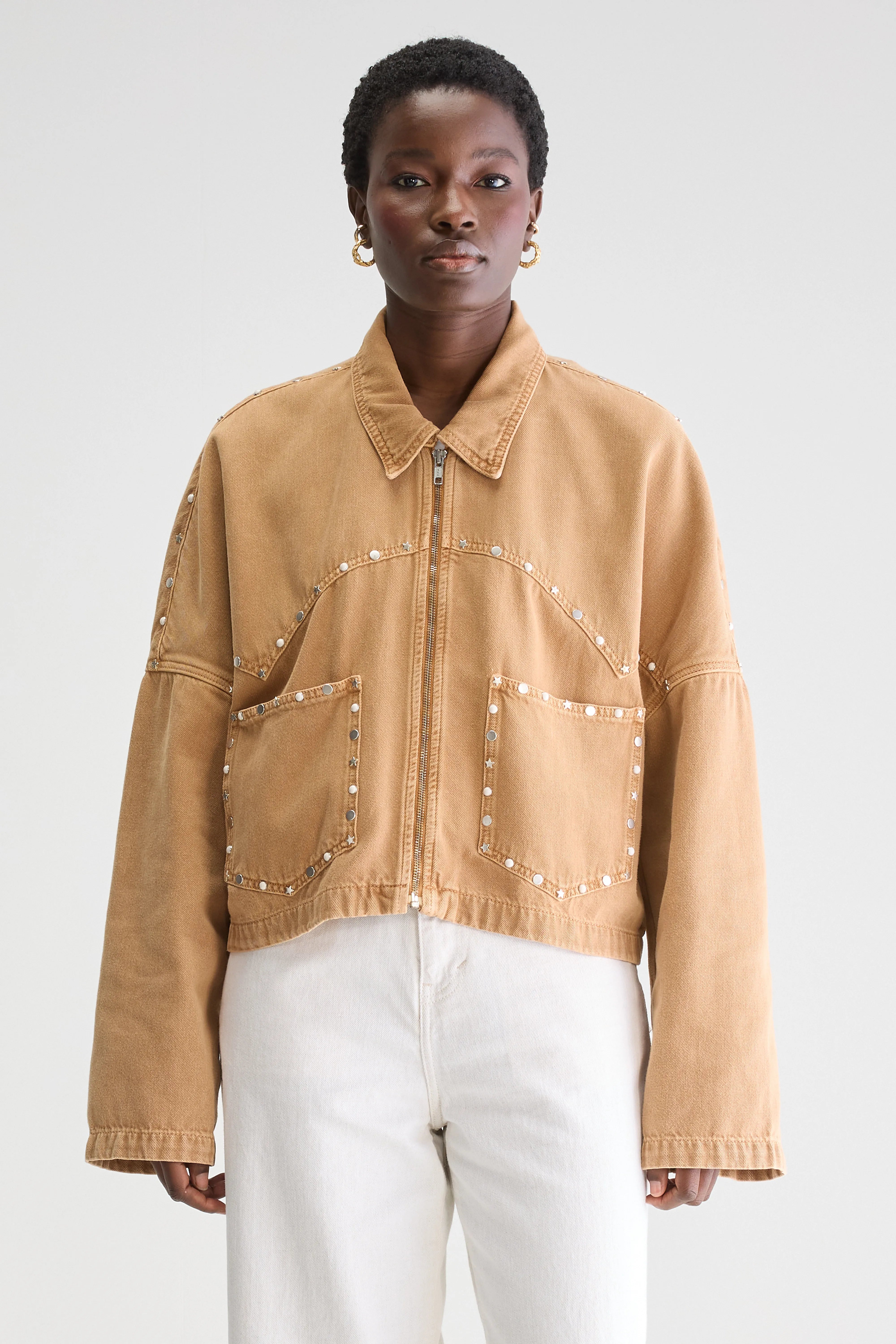 Payla Denim Jacket - Whisky For Women | Bellerose