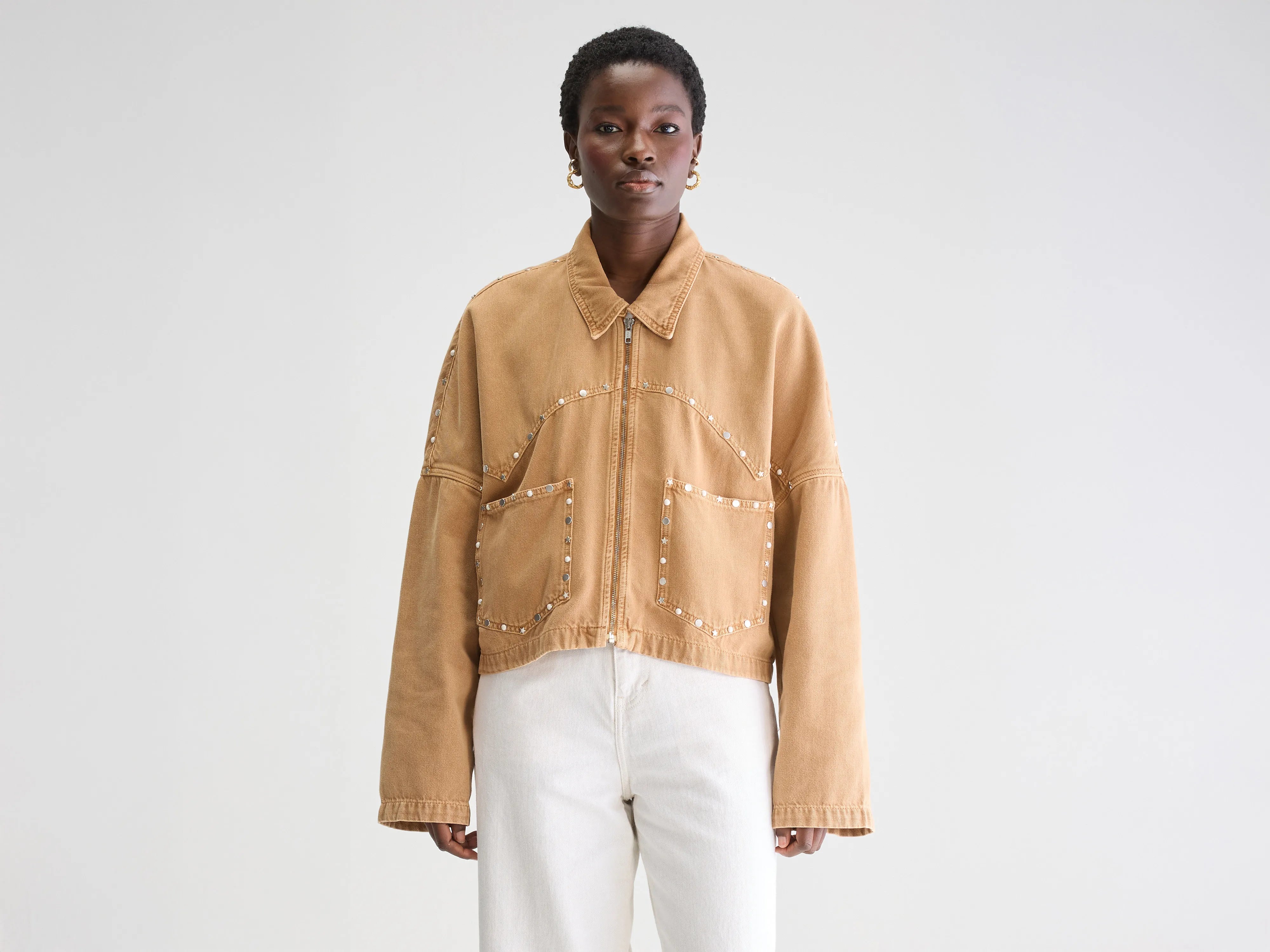 Payla denim jas (251 / W / WHISKY)