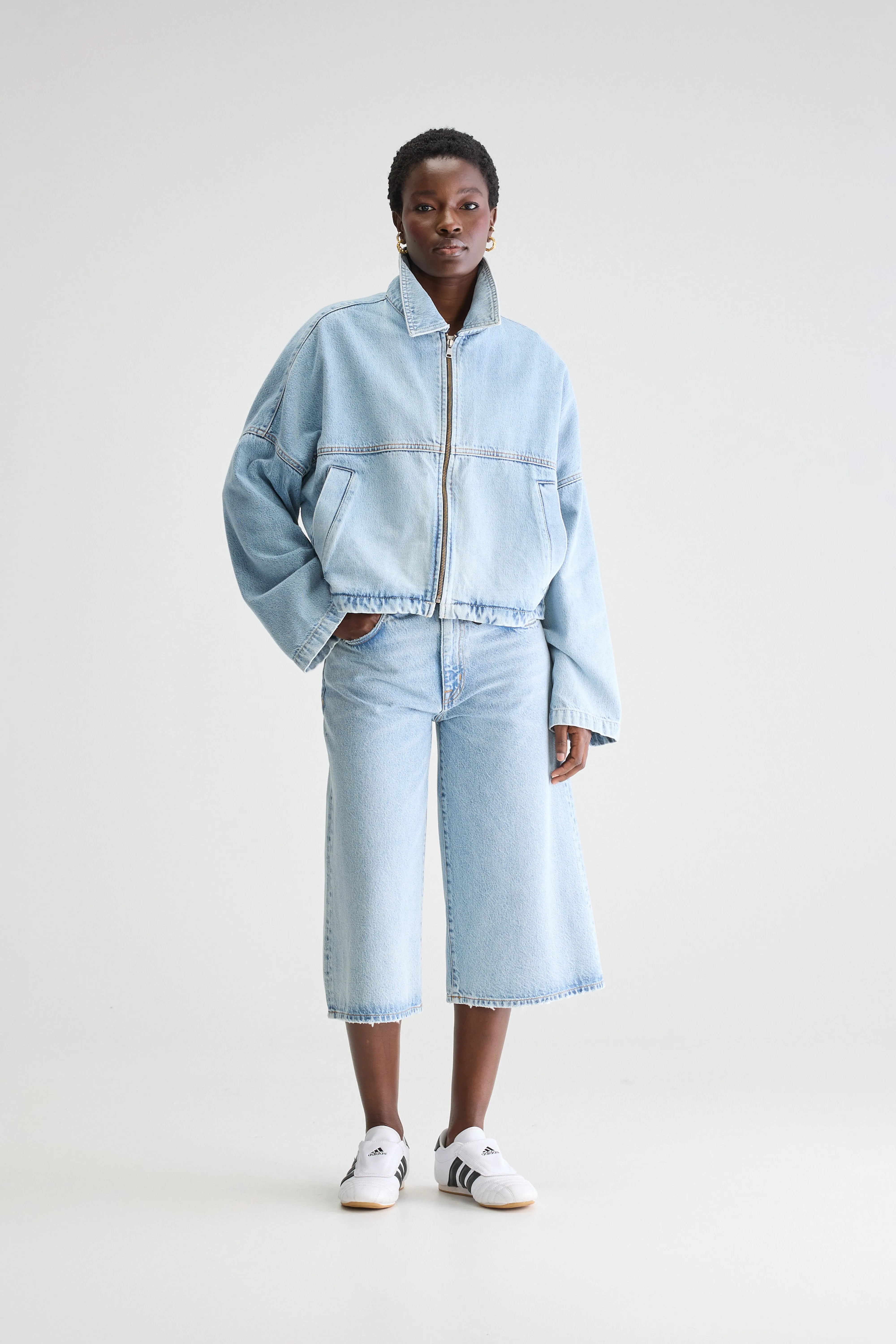 Veste Gayle - Lt blue bleach Pour Femme | Bellerose