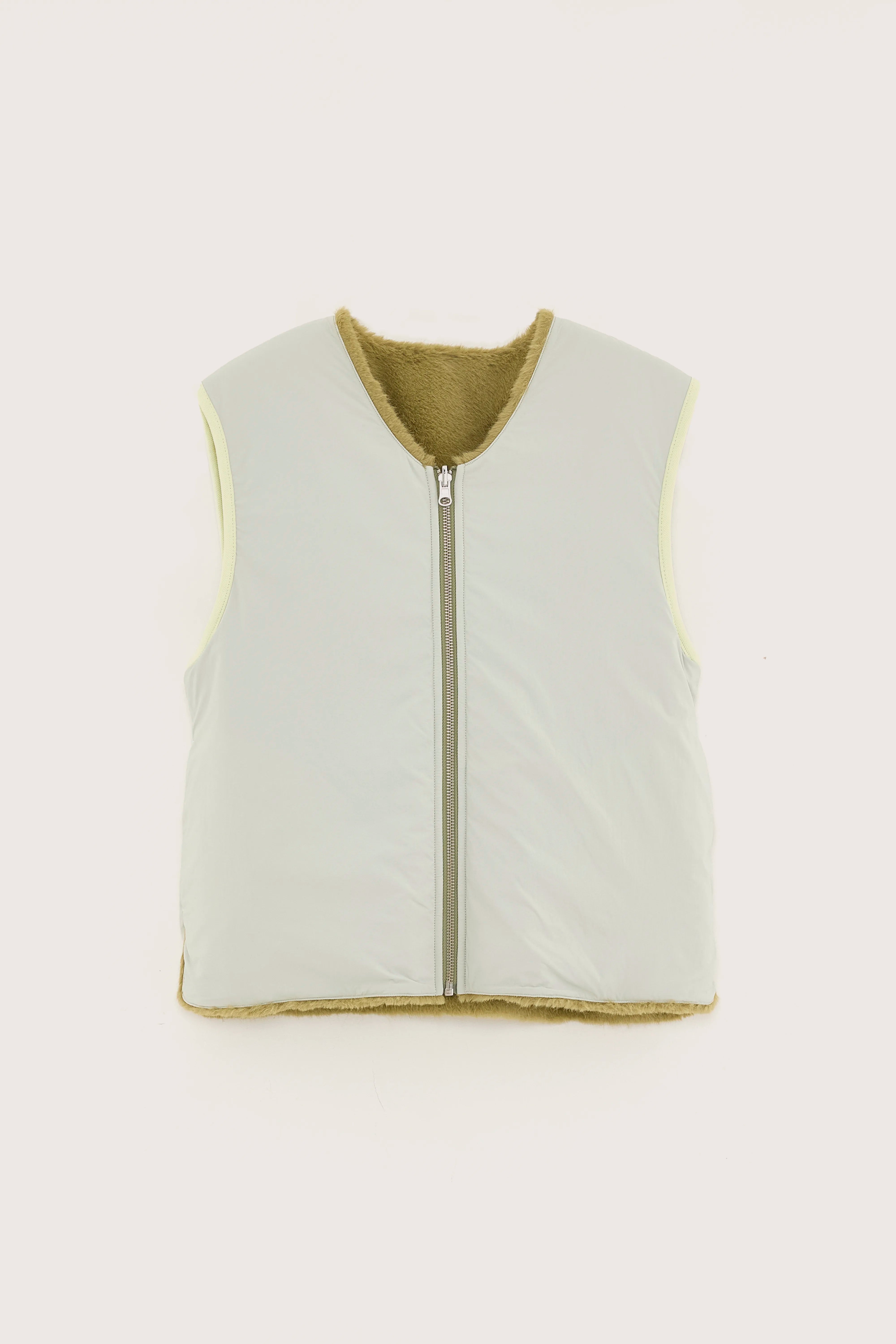 Hess Sleeveless Jacket - Desert sage For Women | Bellerose