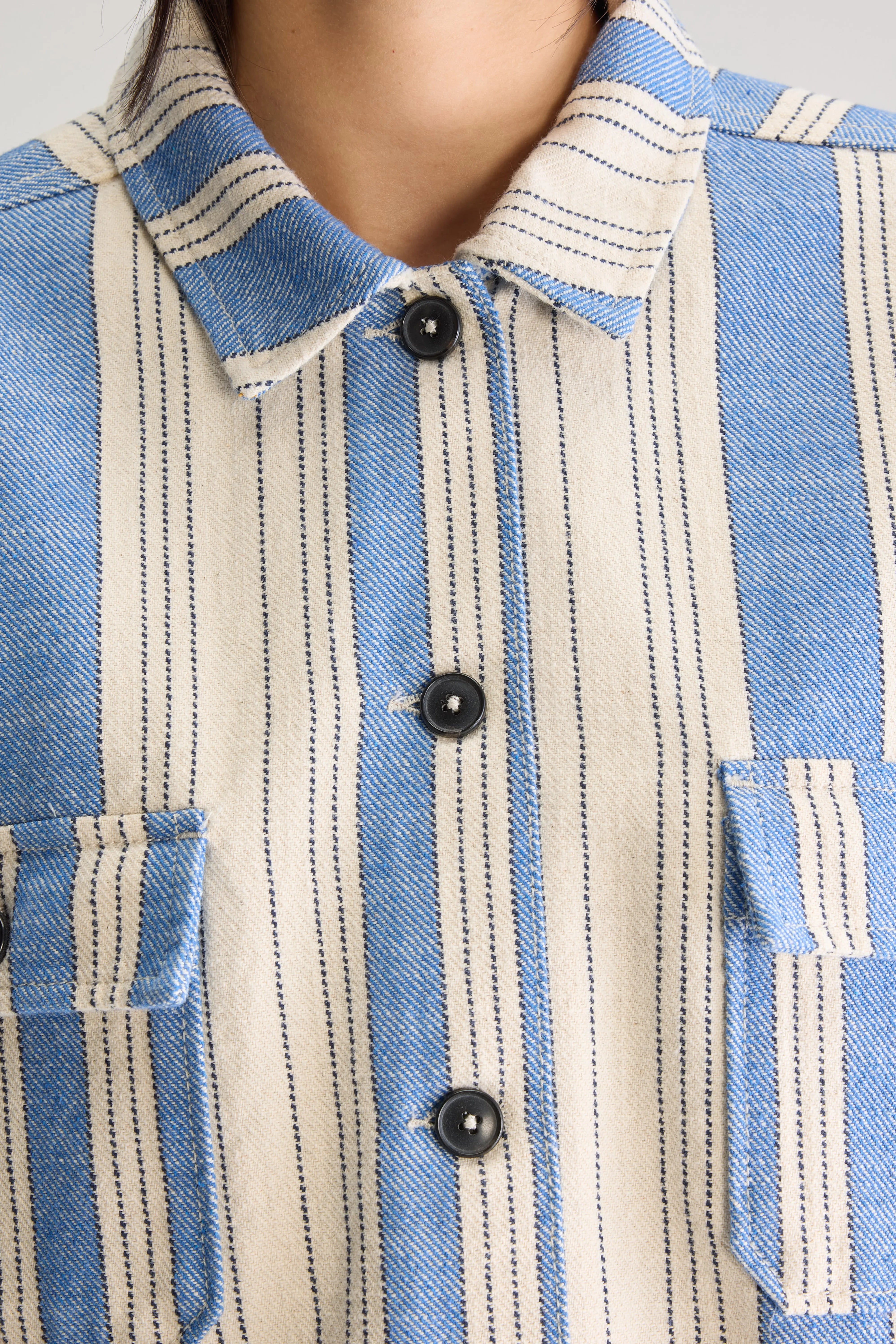 Surchemise décontractée Parrish (251 / W / STRIPE A)