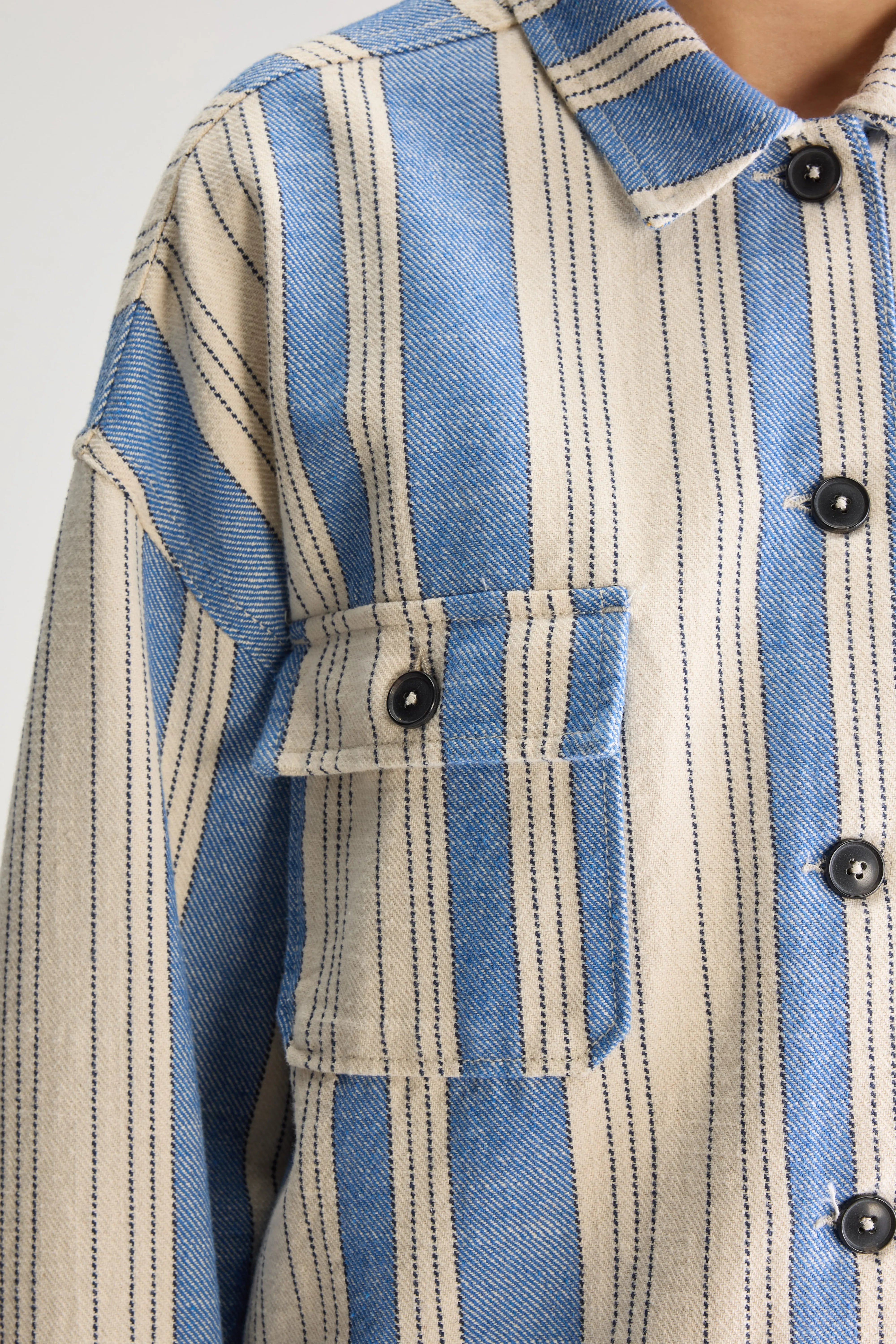 Surchemise décontractée Parrish (251 / W / STRIPE A)