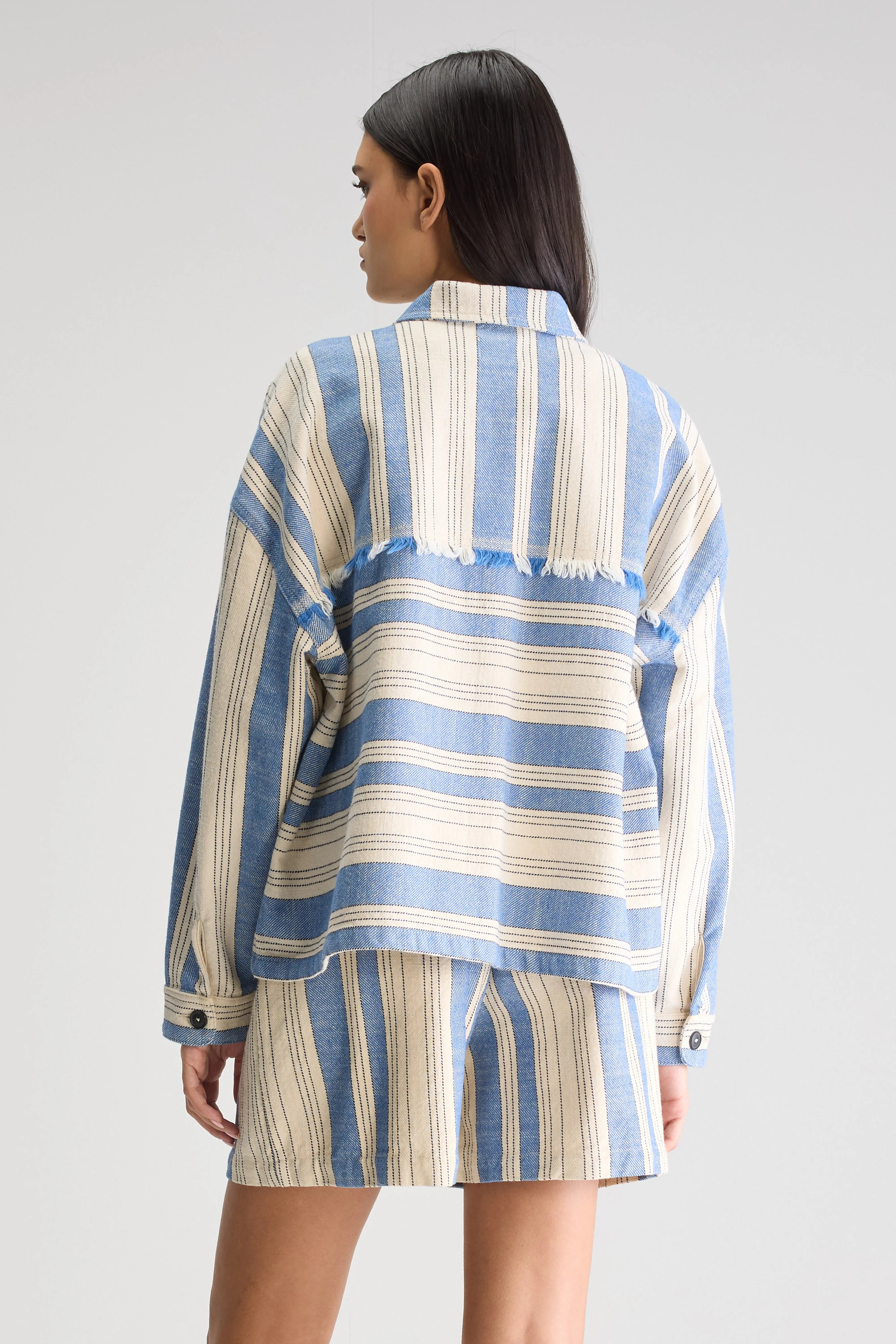 Surchemise décontractée Parrish (251 / W / STRIPE A)