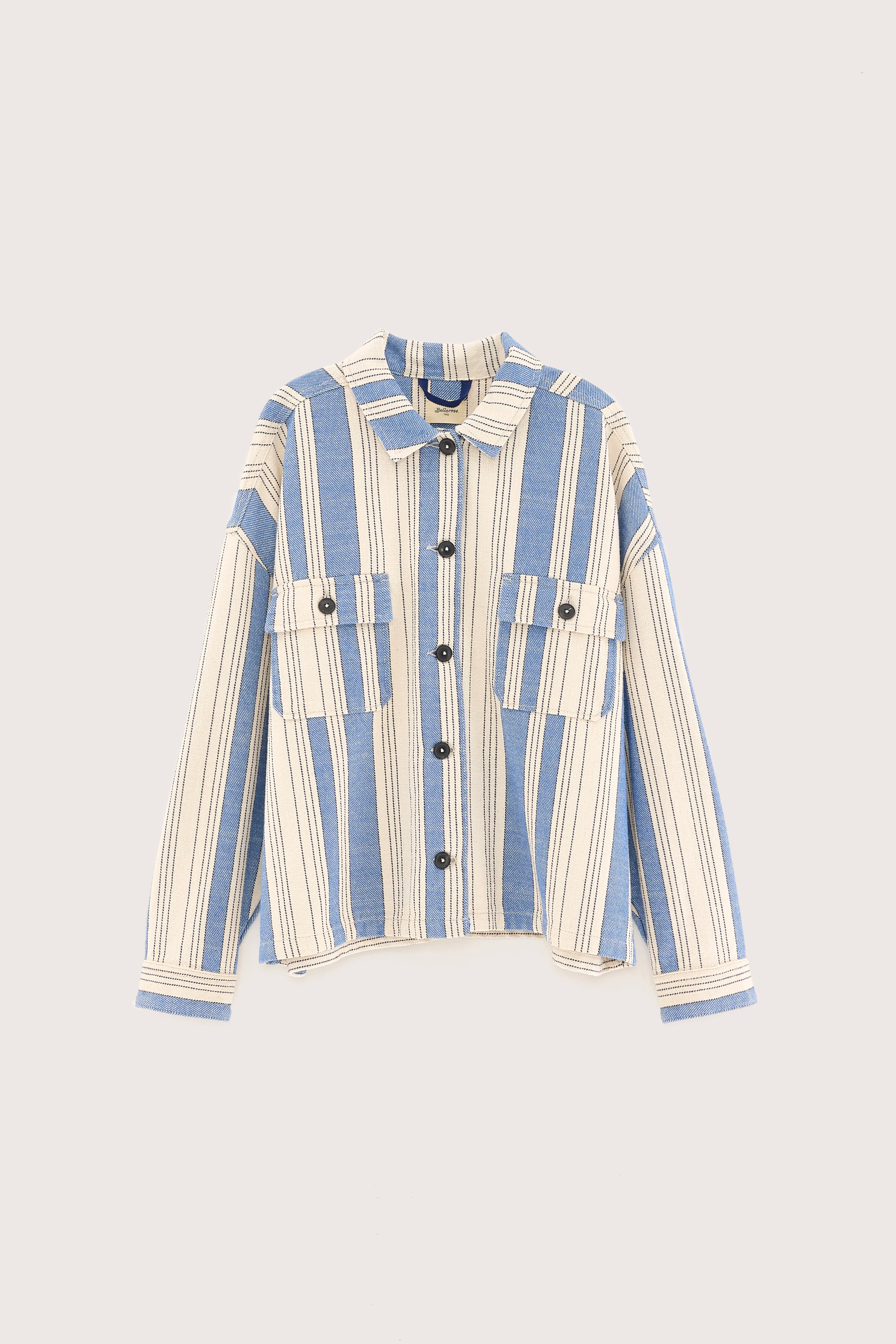 Parrish relaxed overshirt (251 / W / STRIPE A)