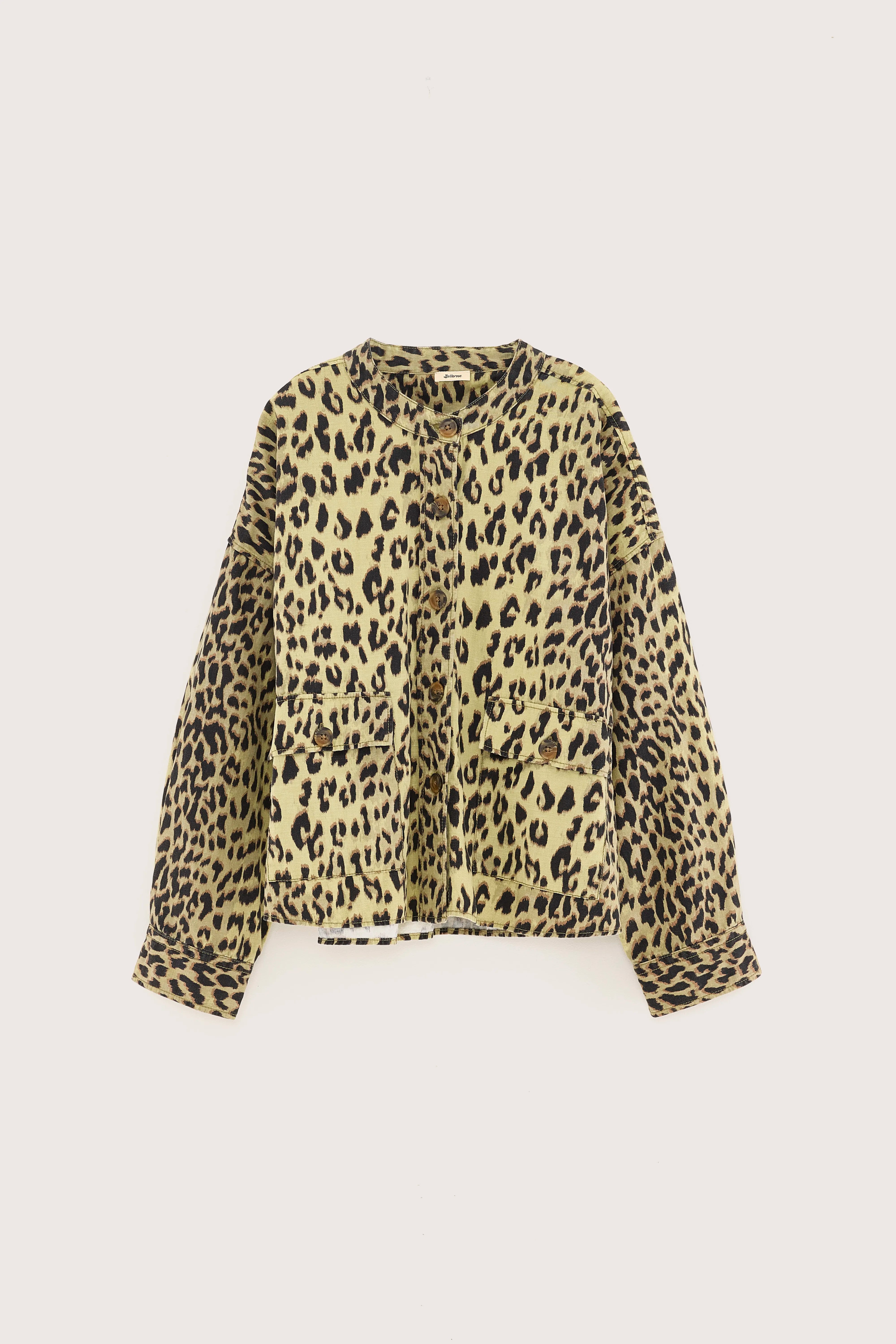 Willie leopard-print overshirt (251 / W / COMBO A)