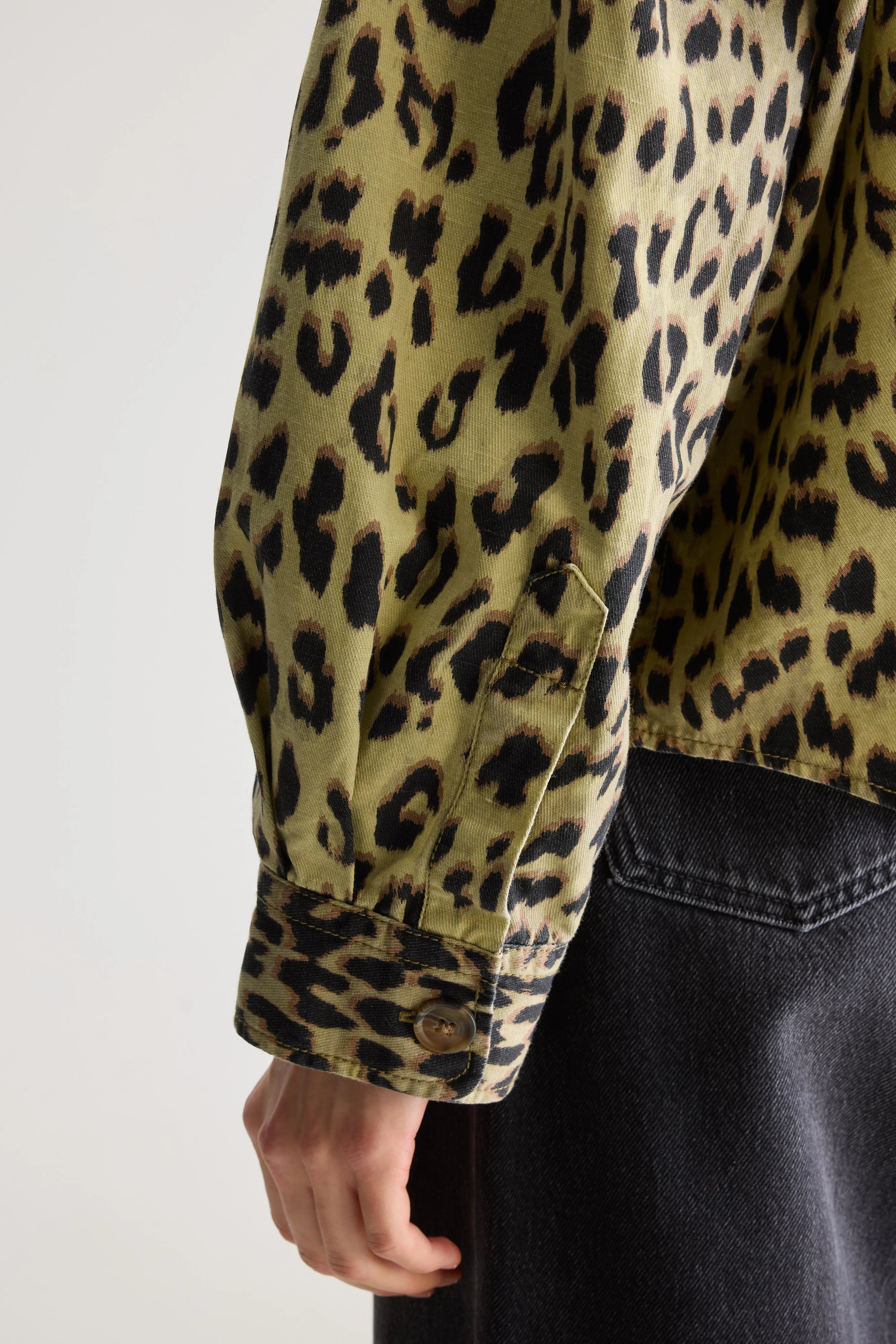 Willie leopard-print overshirt (251 / W / COMBO A)