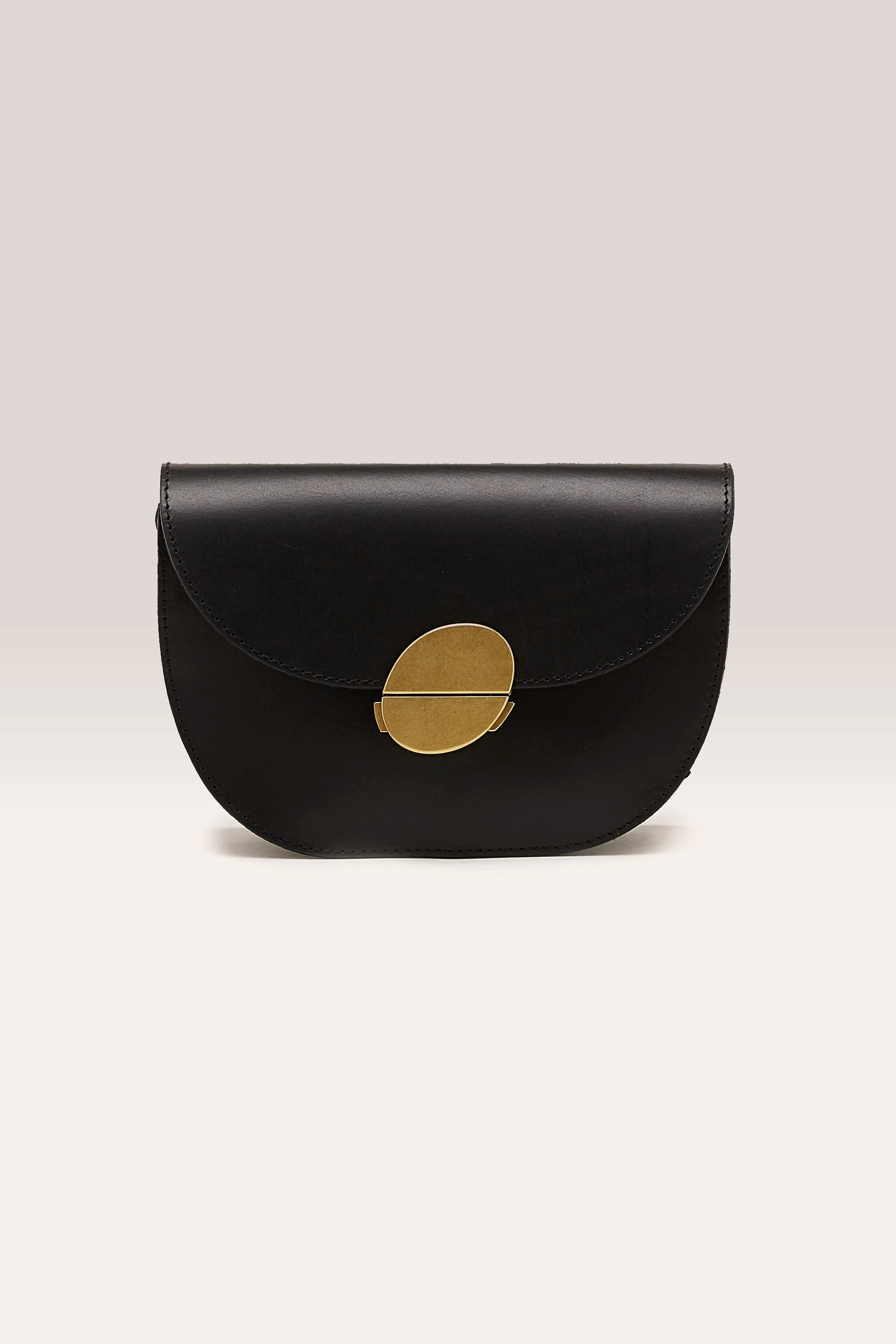 Sicoco Crossbody Bag - Black / Old brass For Women | Bellerose