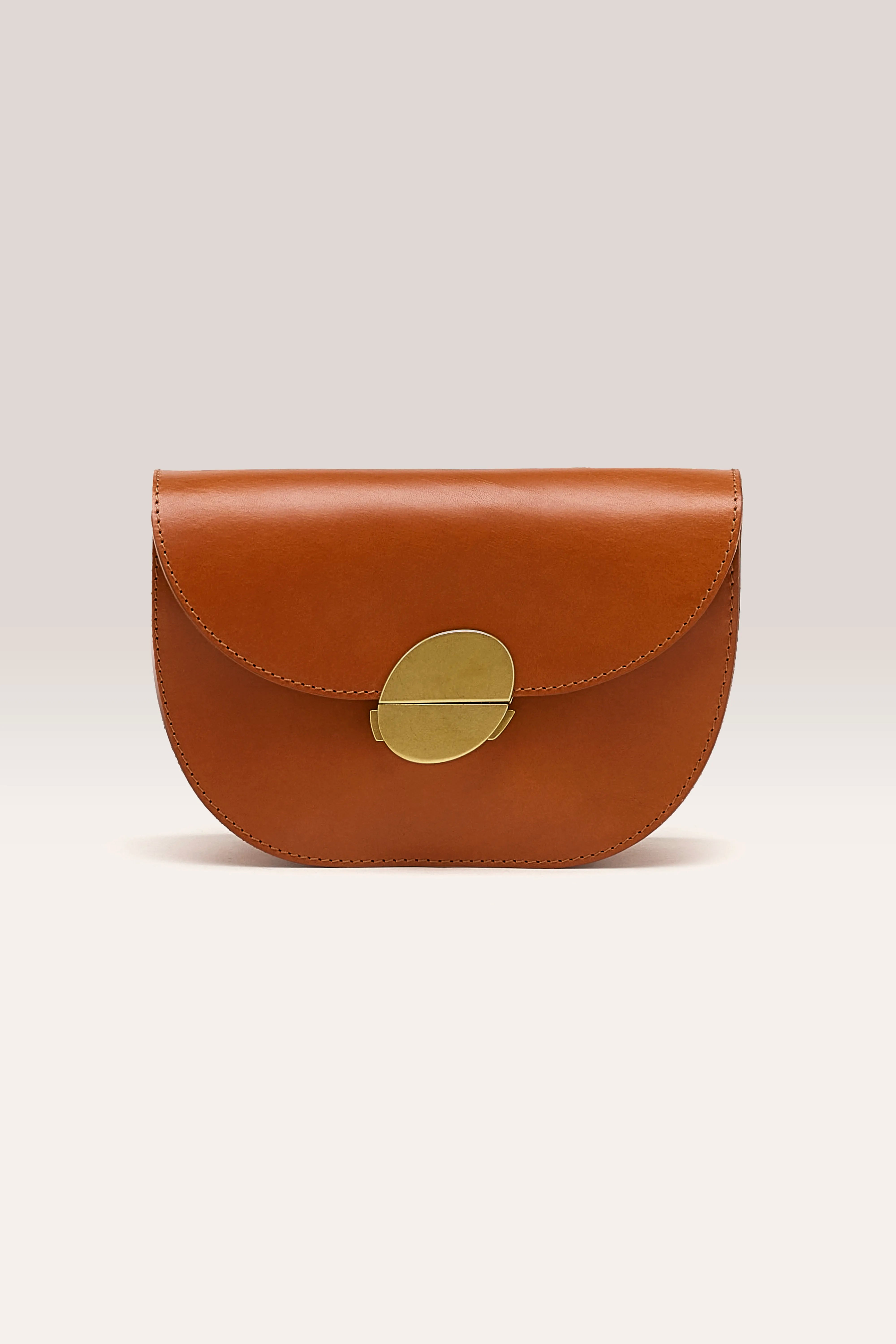 Sicoco Crossbody Tas - Cognac / Old brass Voor Dames | Bellerose