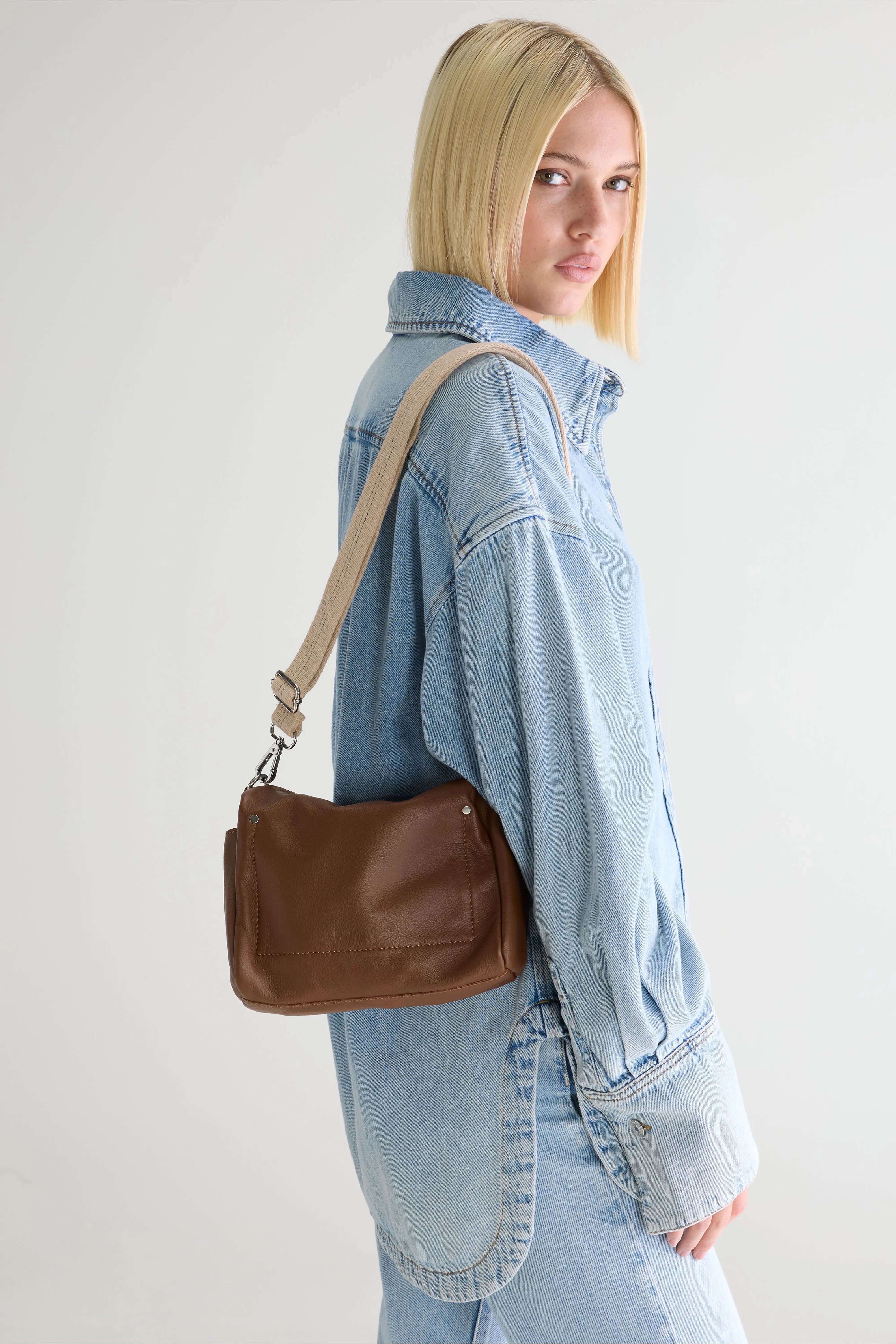 Sobox crossbody tas (252 / W / COGNAC)