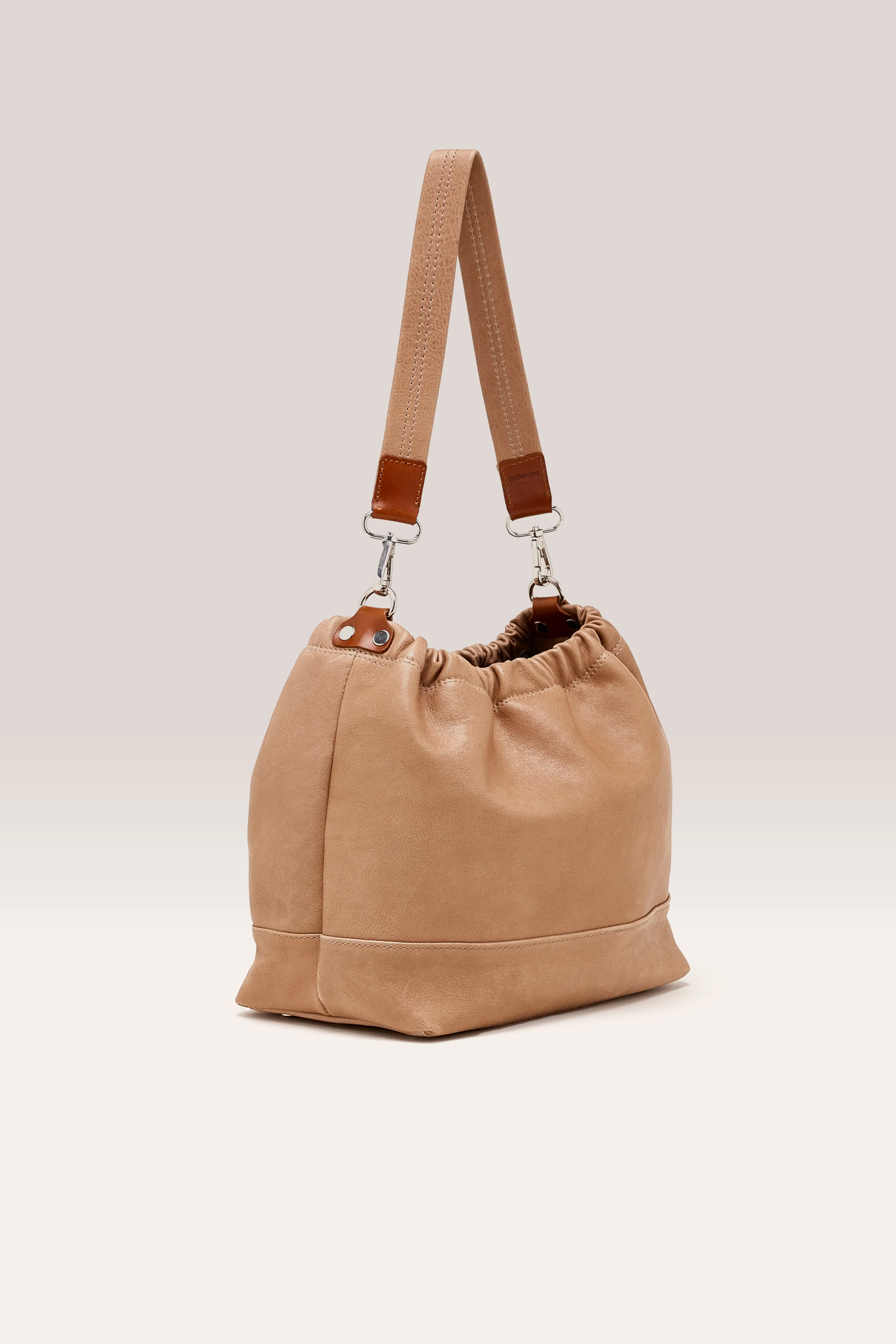 Soblan Leather Bag - Ambre For Women | Bellerose